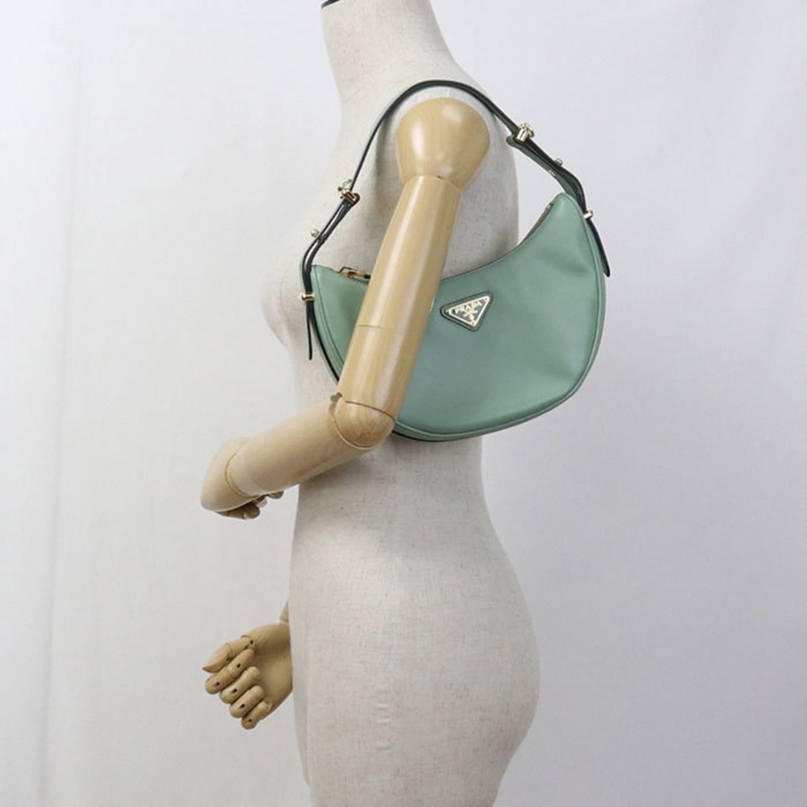 Leather Shoulder Bag Prada - 7