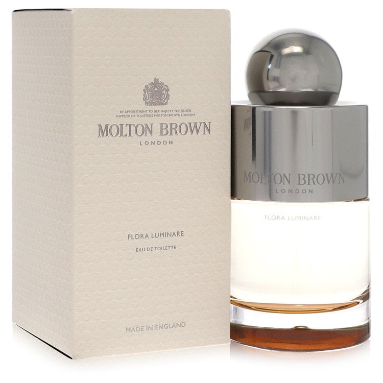 Flora Luminare Perfume By Molton Brown Eau De Toilette Spray (Unisex): Flora Luminare Perfume By Molton Brown Eau De Toilette Spray (Unisex) Molton Brown's Flora Luminare Eau De Toilette Spray is a unisex fragrance featuring a unique blend, available in a 3.3 oz size.