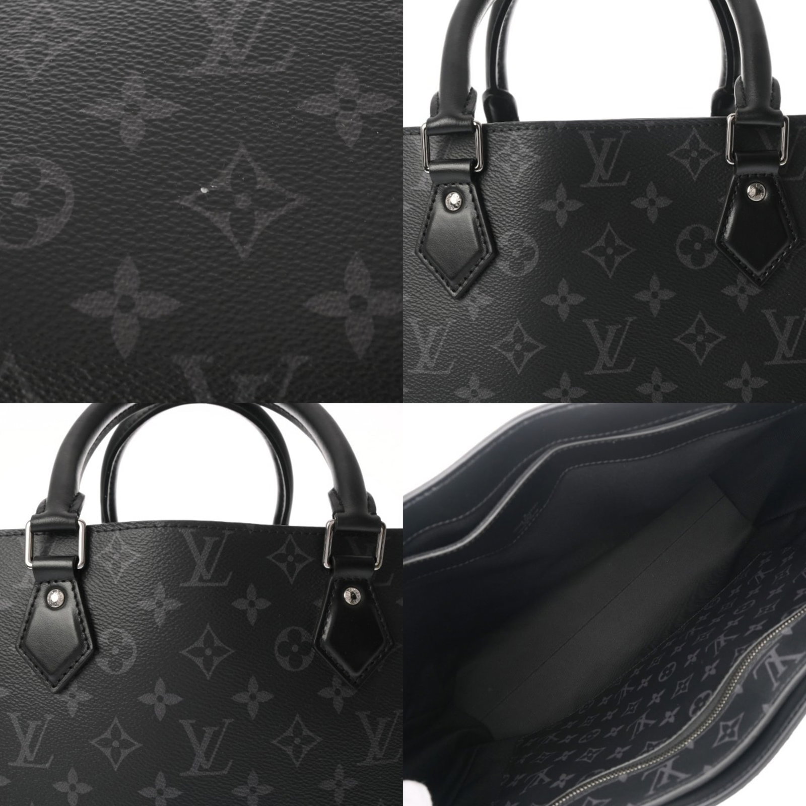 Monogram Eclipse Tote Bag Louis - 10