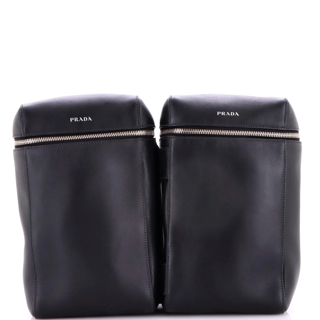 Pocket Twin Prada Leather Backpack (1 of 6)