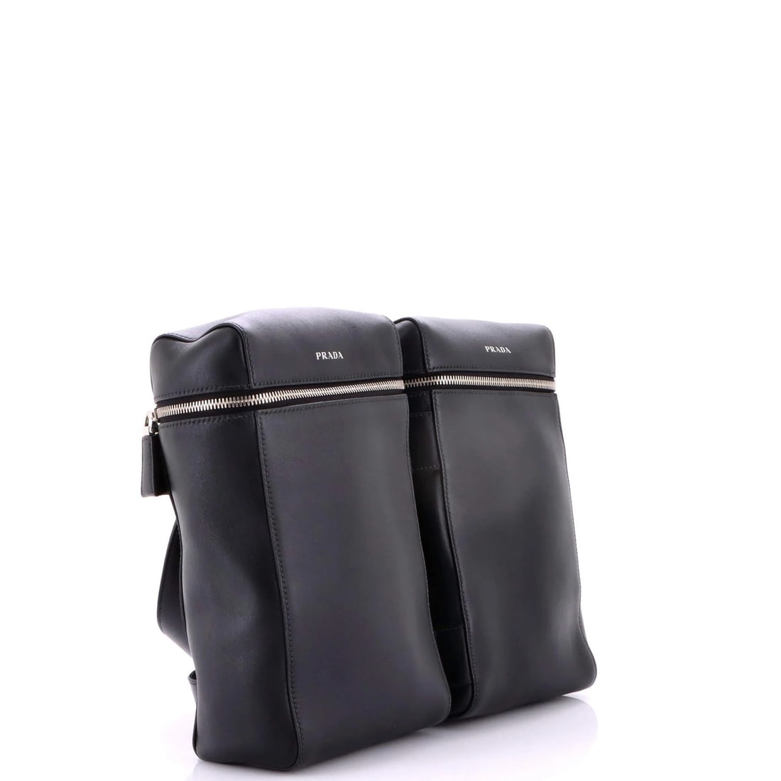 Pocket Twin Prada Leather Backpack - 2