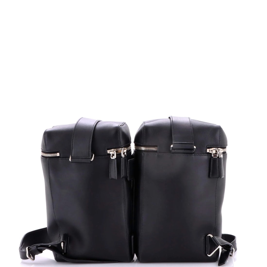 Pocket Twin Prada Leather Backpack - 3