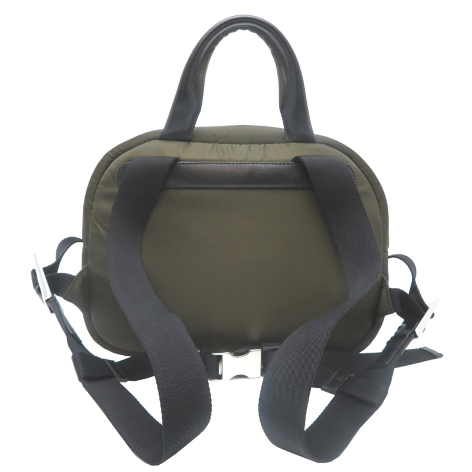 Nylon Leather Backpack Prada - 2