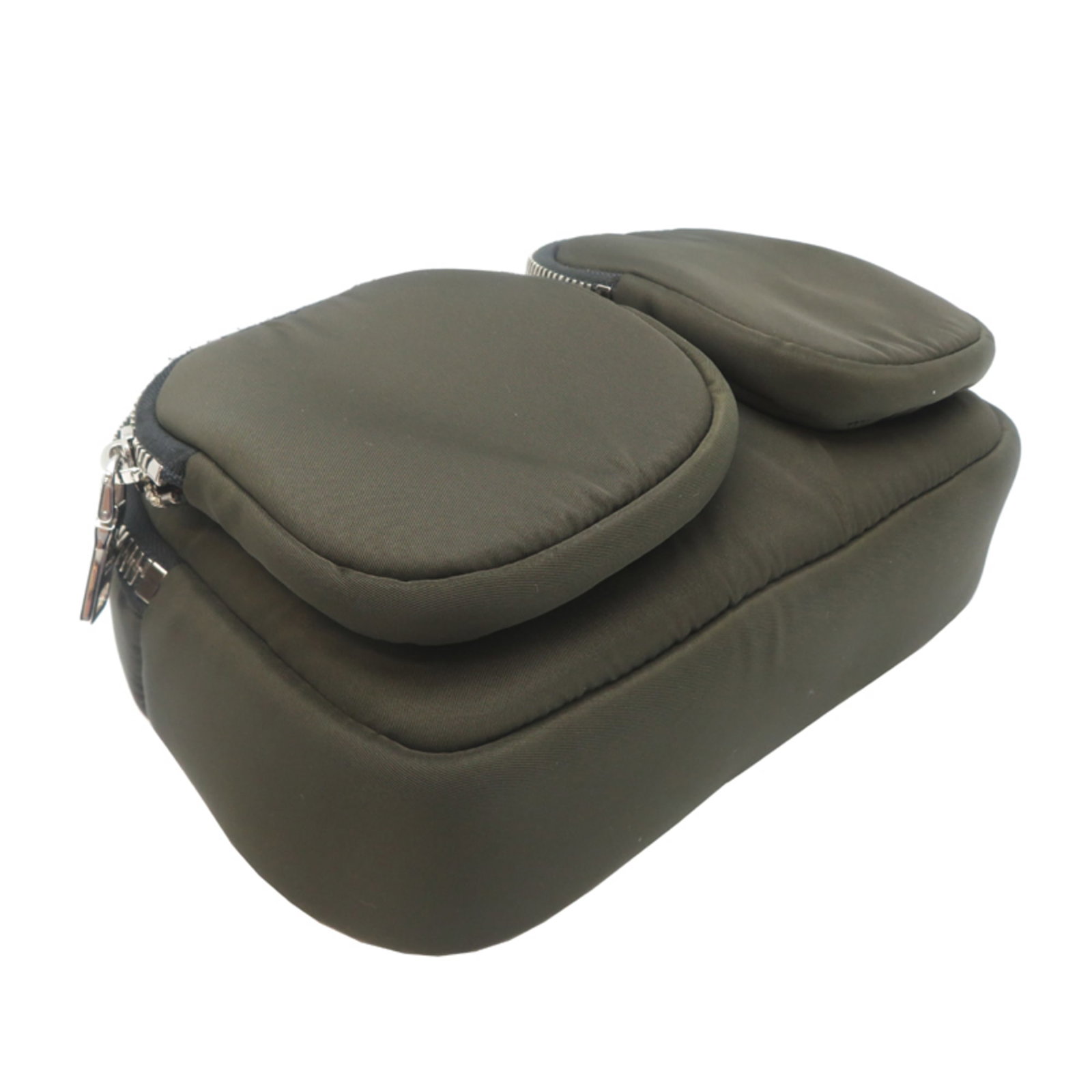 Nylon Leather Backpack Prada - 3