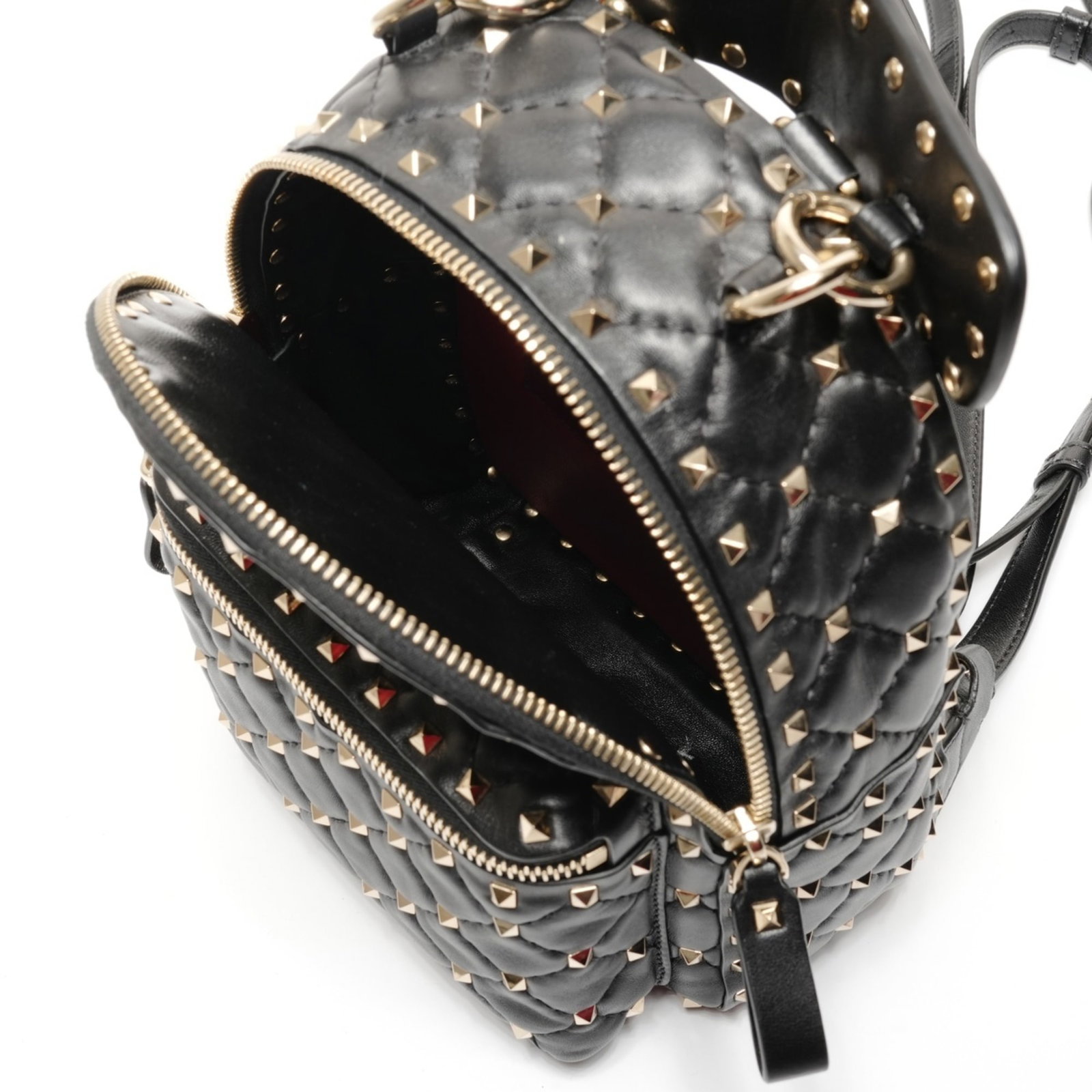 Leather Backpack Valentino - 11