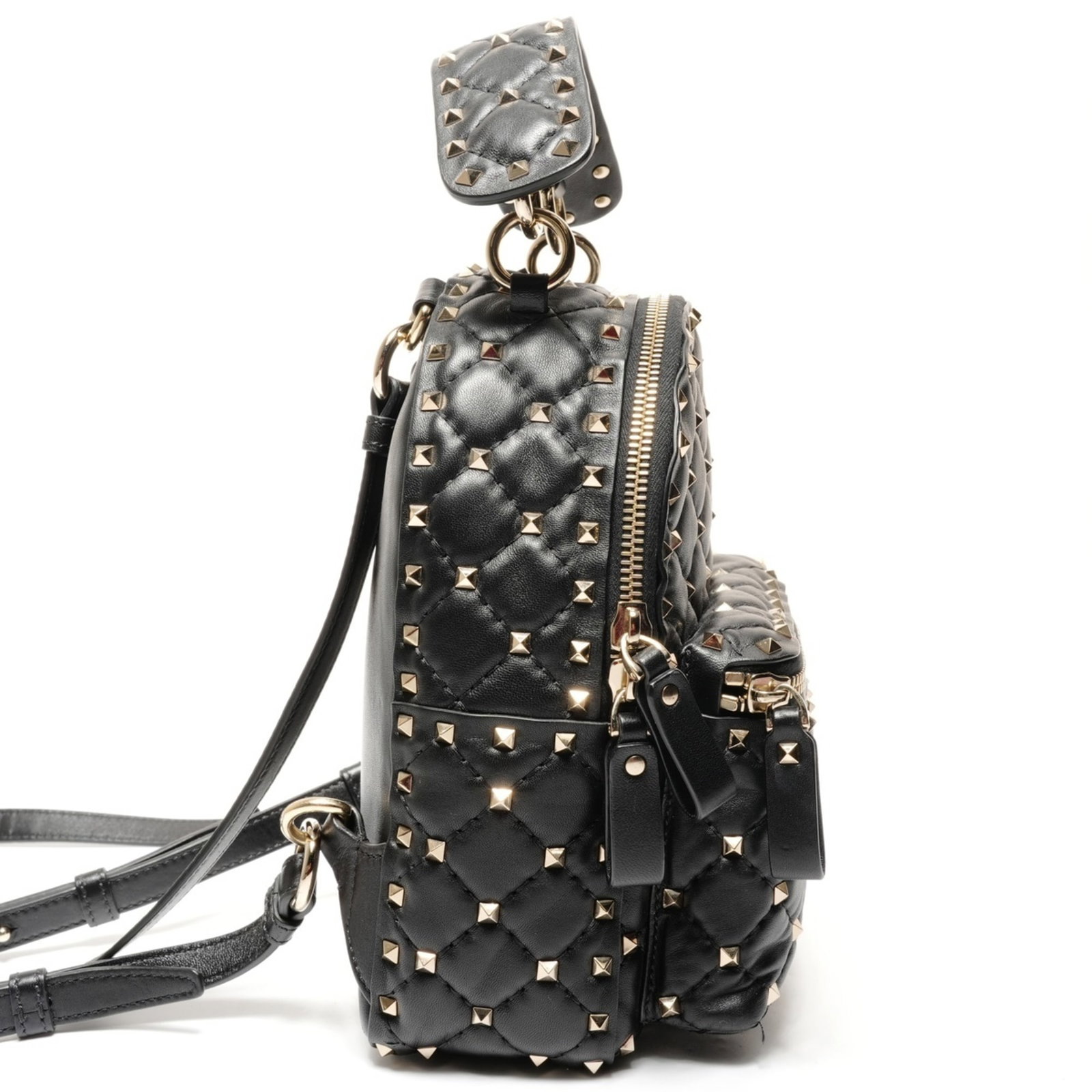 Leather Backpack Valentino - 3