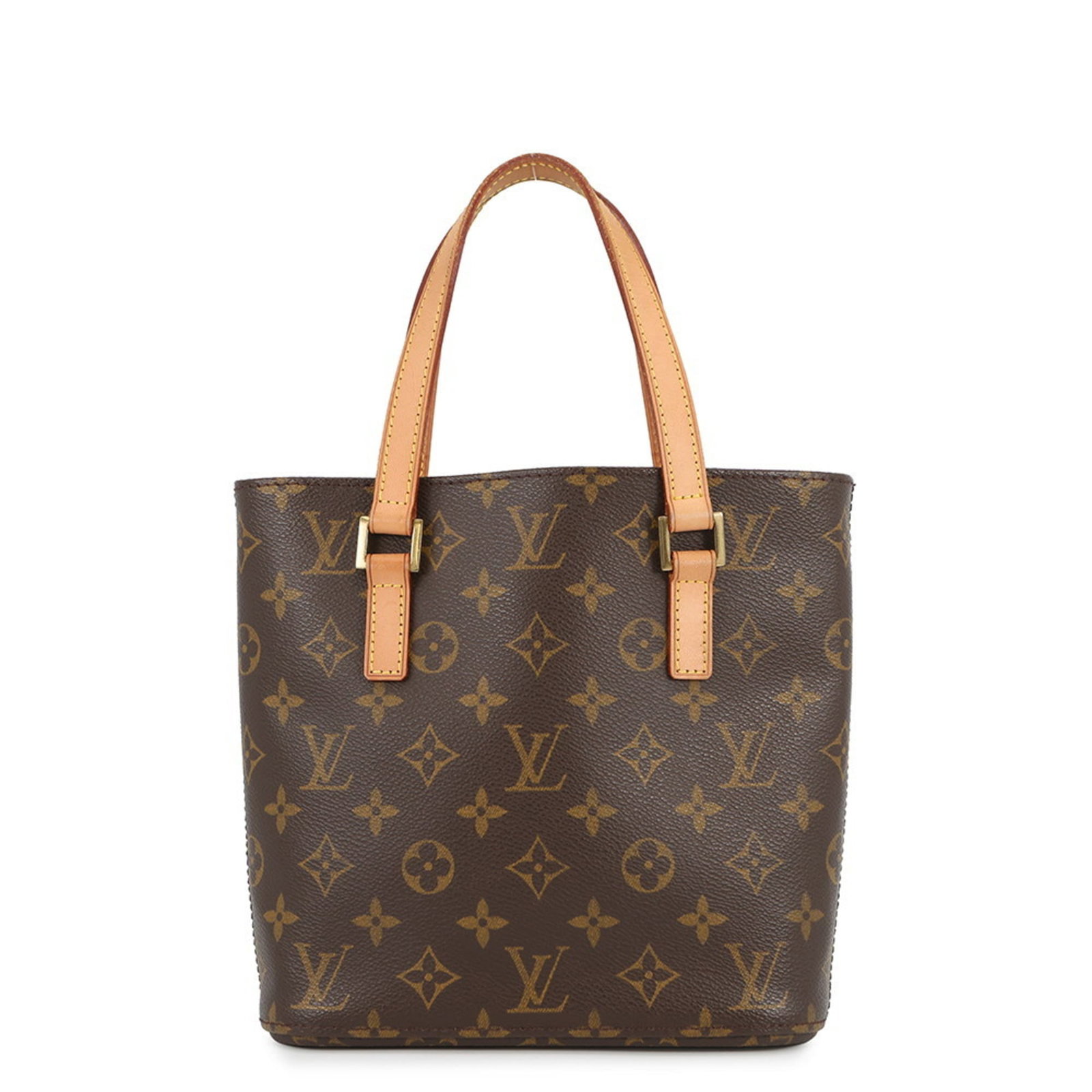 Louis Vuitton Handbag Monogram: Louis Vuitton Handbag Monogram Brown Monogram Louis Vuitton Handbag. This classic handbag features the iconic monogram pattern and has been well-cared for, with only a few traces of usage visible.