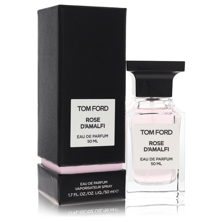 Tom Ford Rose D'amalfi Perfume By Tom Ford Eau De Parfum Spray: Tom Ford Rose D'amalfi Perfume By Tom Ford Eau De Parfum Spray 1.7 oz Eau De Parfum Spray, featuring the Rose D'amalfi fragrance by Tom Ford, with 400 grams of product. This eau de parfum spray is a