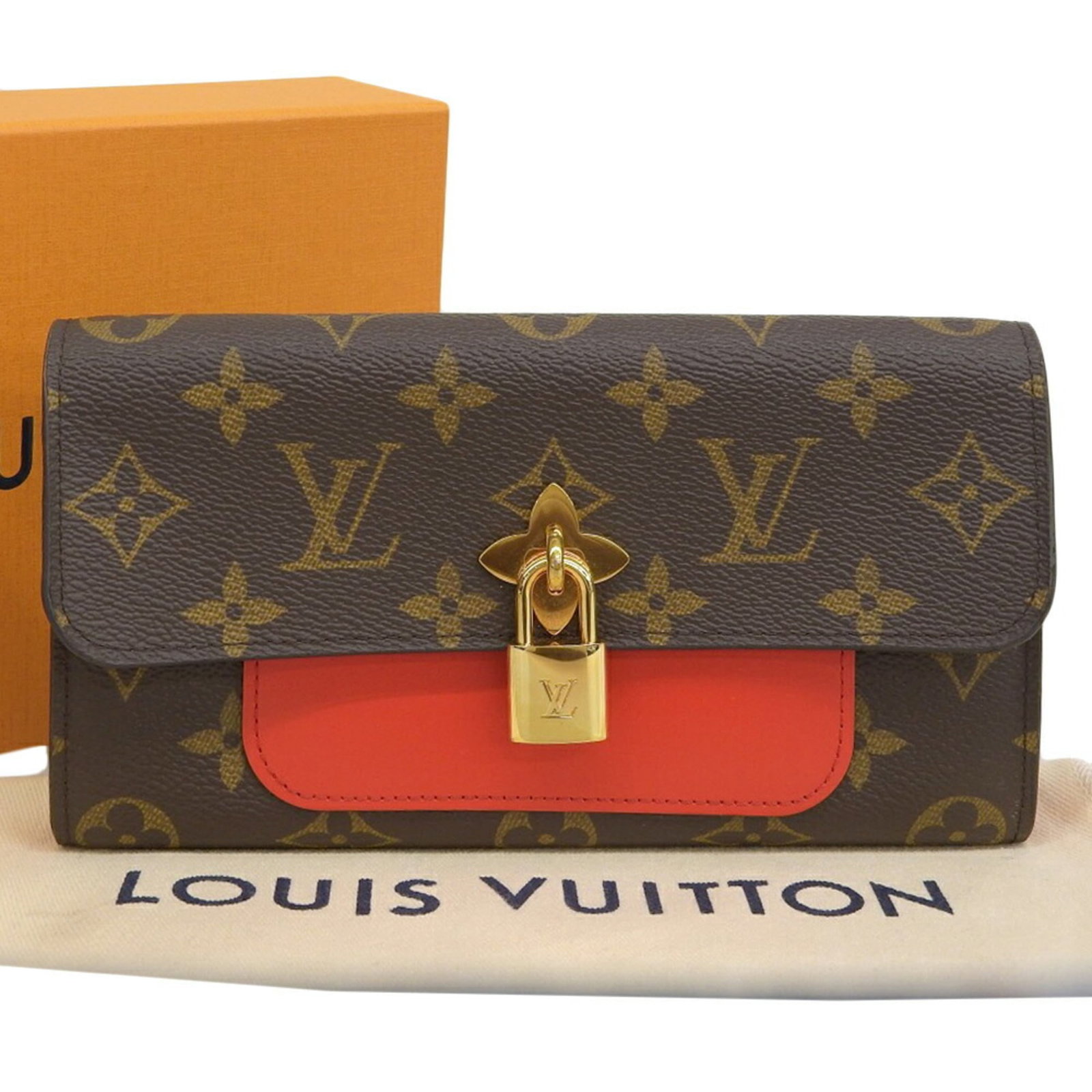 Louis Vuitton Long Wallet (Tri-Fold) Pvc Leather: Louis Vuitton Long Wallet (Tri-Fold) Pvc Leather The Louis Vuitton Long Wallet (Tri-Fold) Pvc Leather features a classic tri-fold design with a durable pvc leather exterior and brown color. This