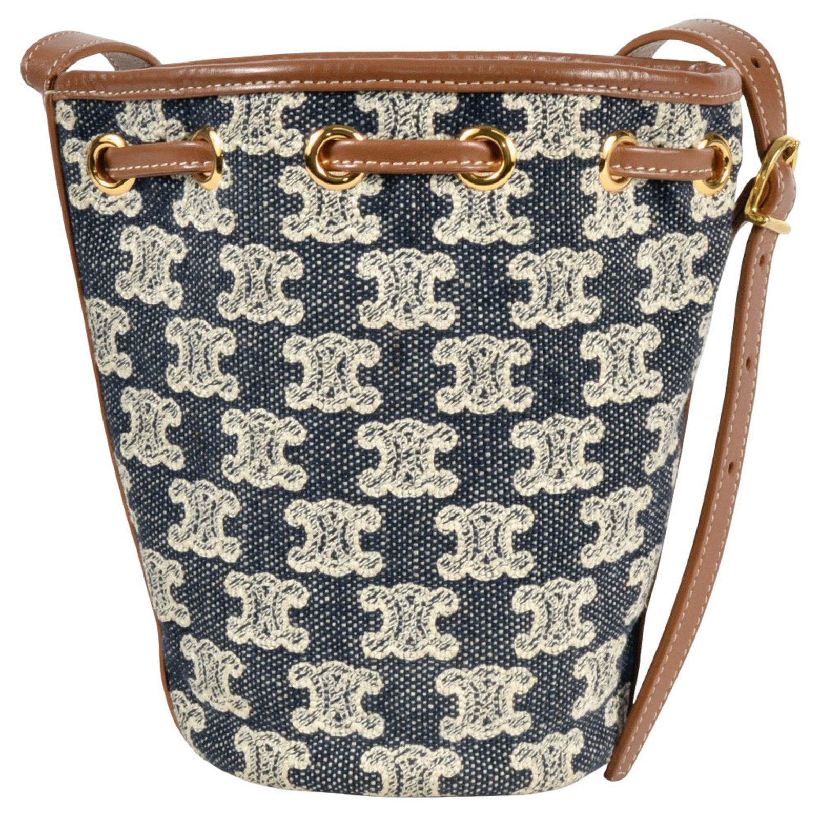 Celine Shoulder Bag Canvas - 3