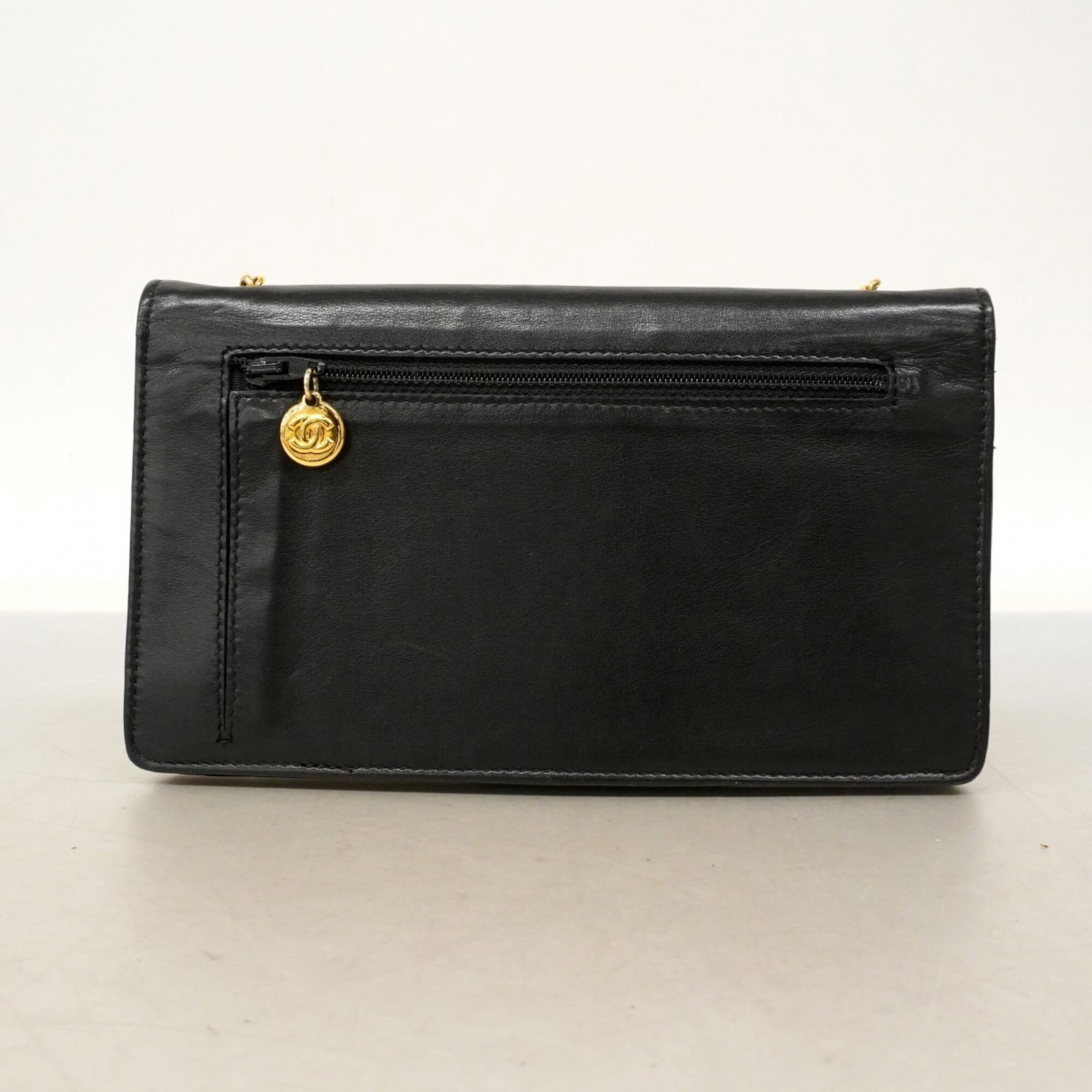 Chain Wallet Leather Shoulder - 10