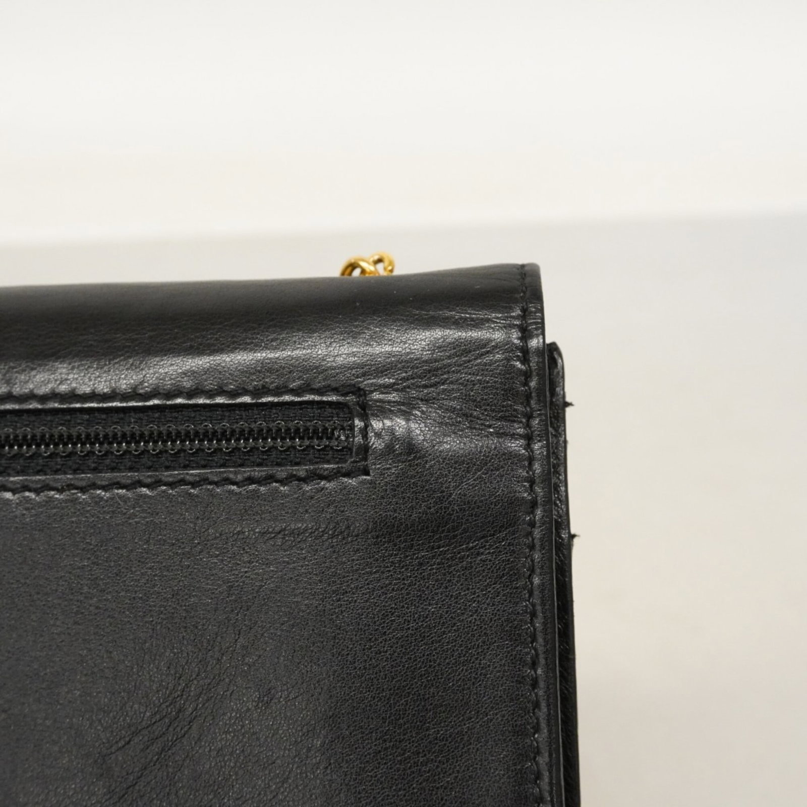 Chain Wallet Leather Shoulder - 7
