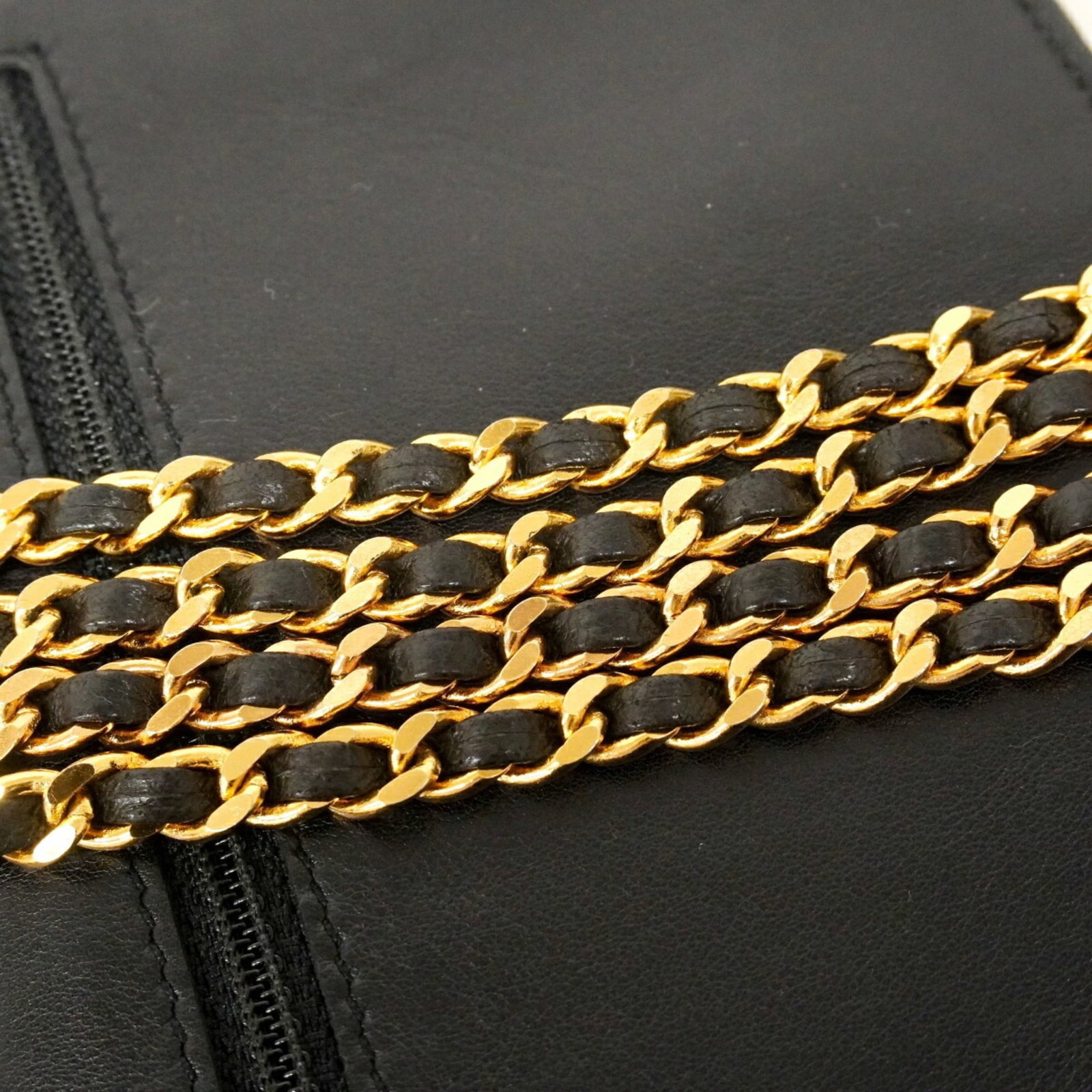 Chain Wallet Leather Shoulder - 9