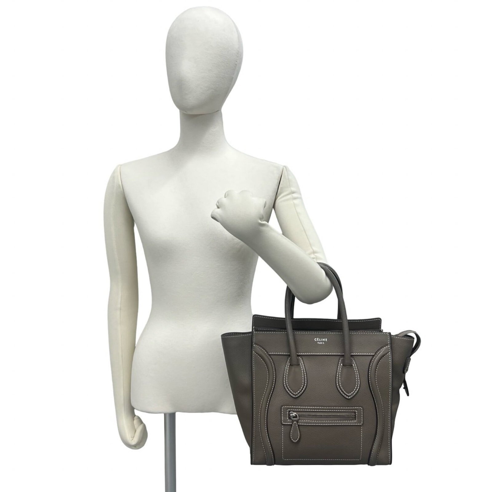Celine leather tote bag - 2