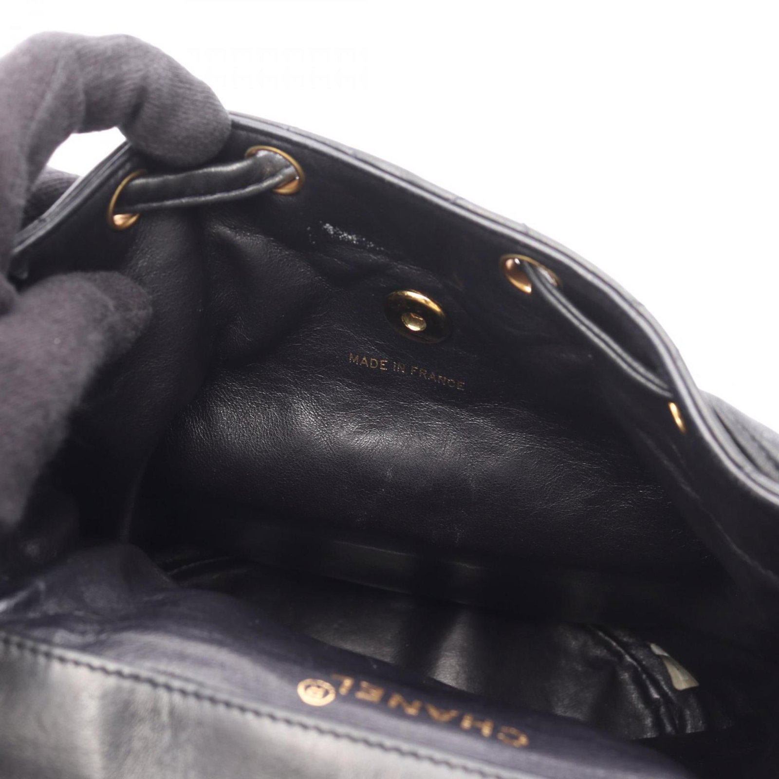 Leather Backpack by Chanel - 12