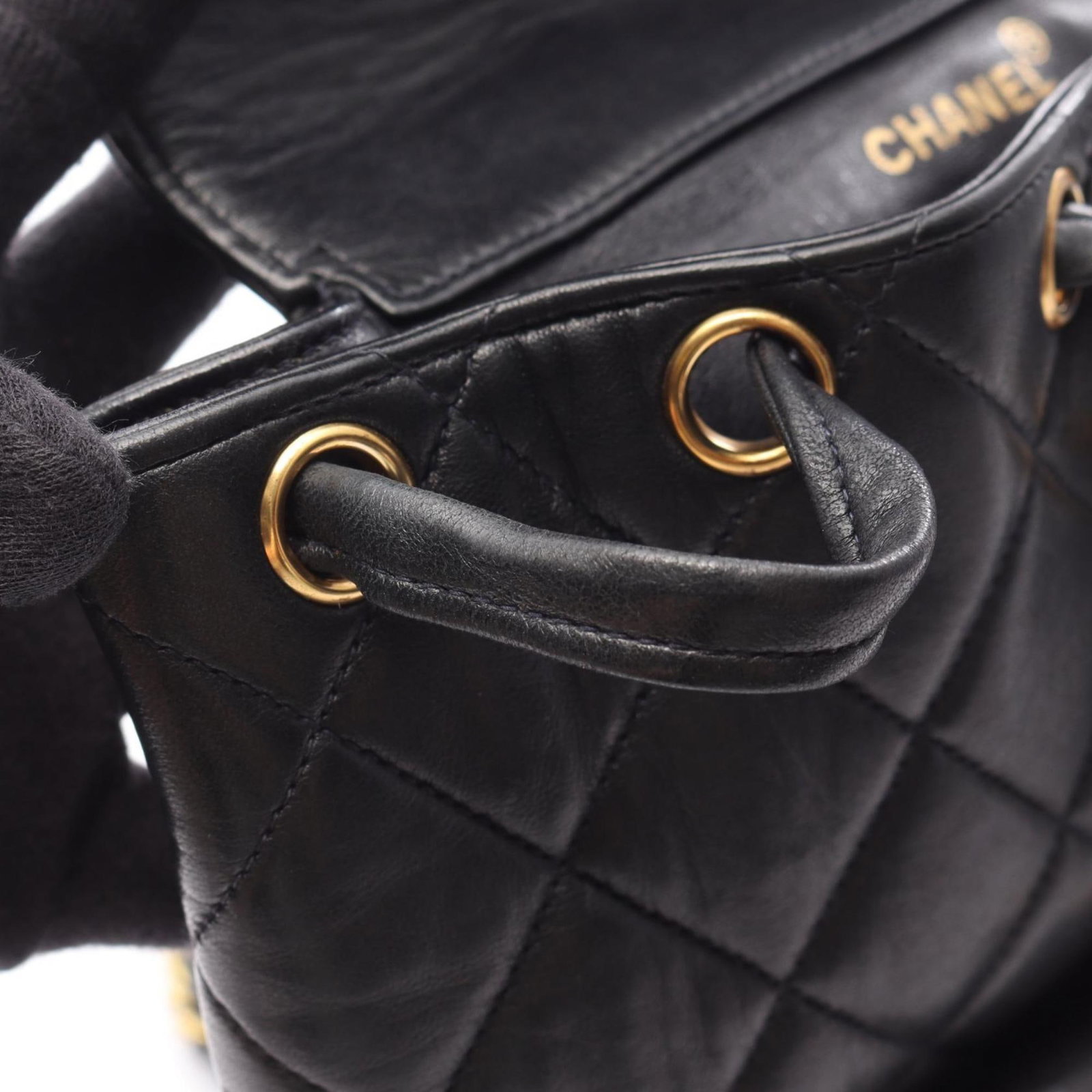 Leather Backpack by Chanel - 13