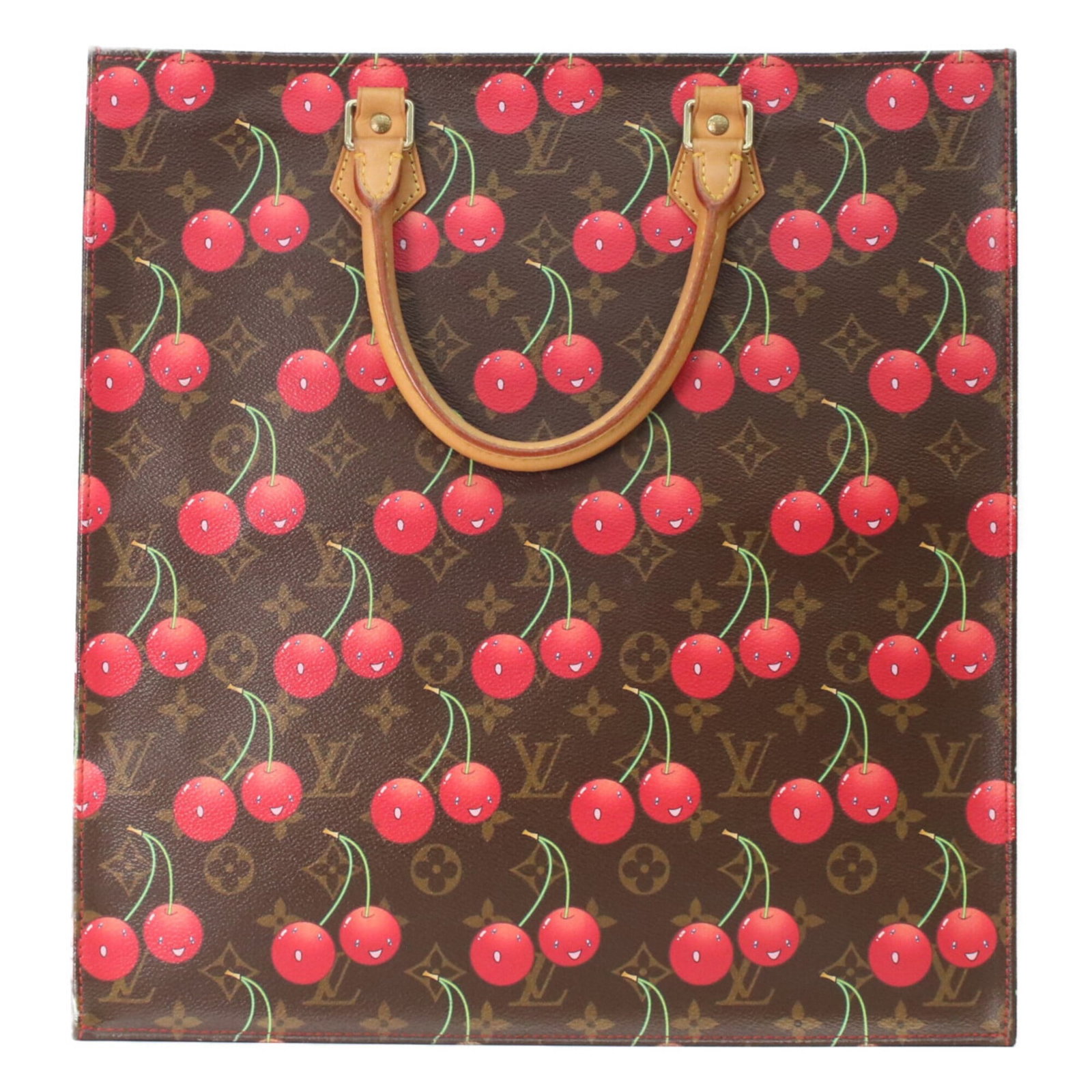 Vuitton tote bag monogram cherry blossom - 3