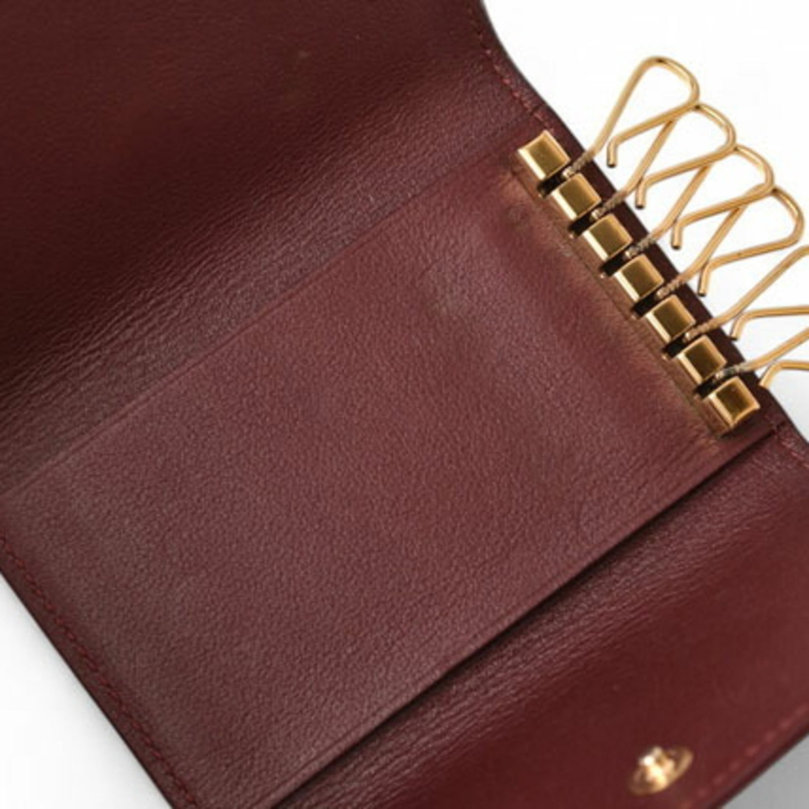 Leather Keycase Cartier - 6