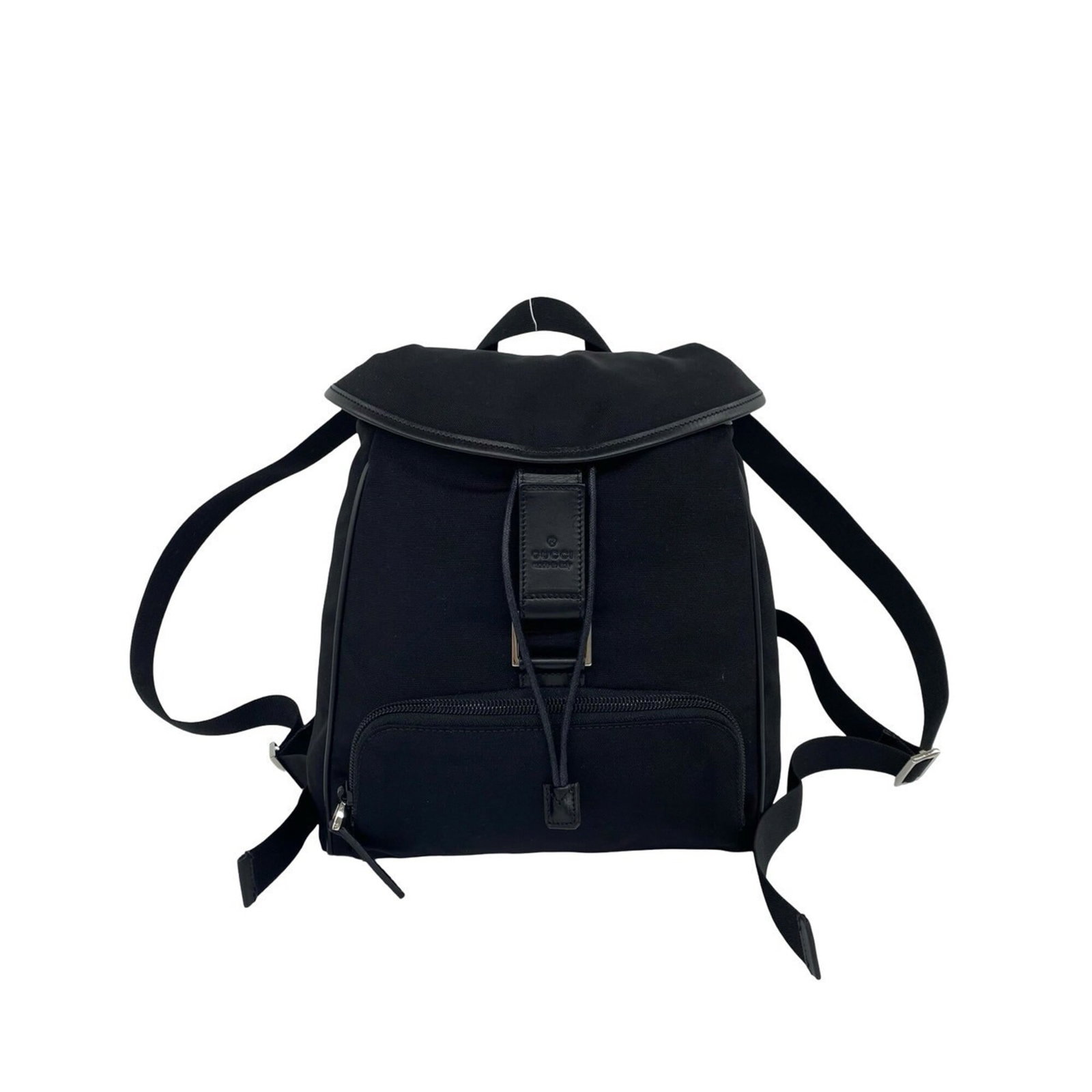 Nylon Leather Backpack Gucci (1 of 10)