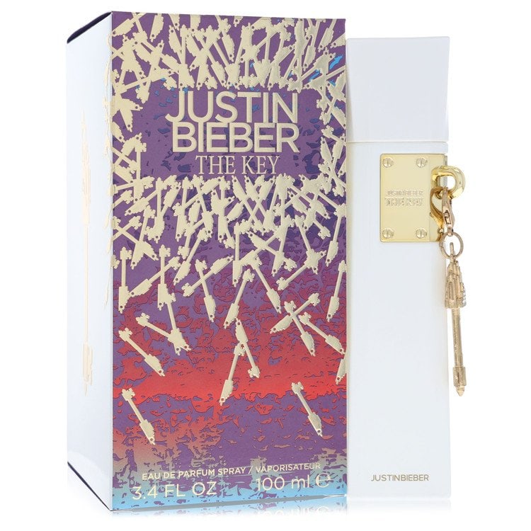 The Key Perfume By Justin Bieber Eau De Parfum Spray: The Key Perfume By Justin Bieber Eau De Parfum Spray 3.4 oz Eau De Parfum Spray, featuring The Key Perfume by Justin Bieber, a fragrance for women with a distinctive scent. This perfume comes in its