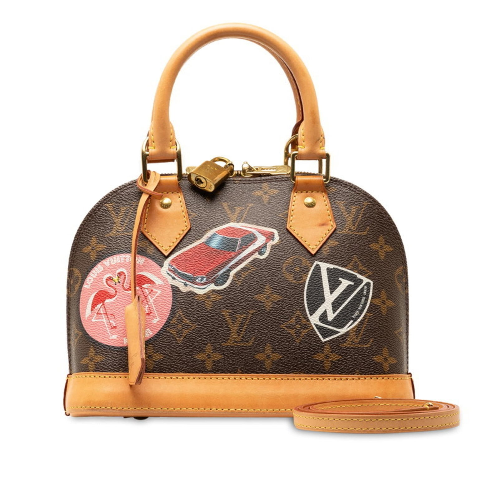 Louis Vuitton Handbag Shoulder Bag Monogram: Louis Vuitton Handbag Shoulder Bag Monogram Brown Monogram Louis Vuitton Handbag Shoulder Bag with Multi-Color Details and Open Outer Pocket. This pre-owned shoulder bag features the iconic monogram p
