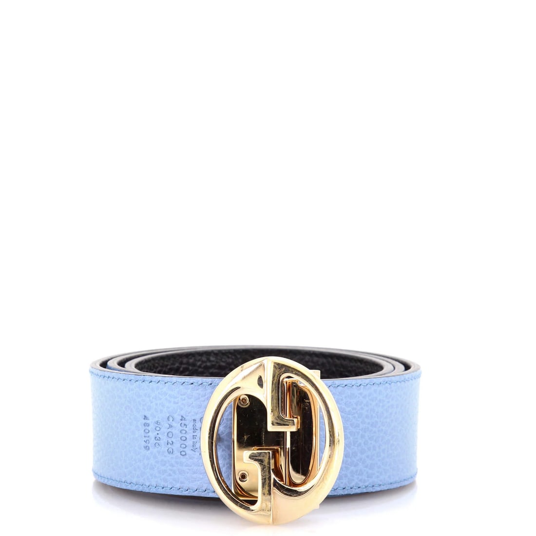 Leather Wide Reversible Belt Gucci (1 of 3)