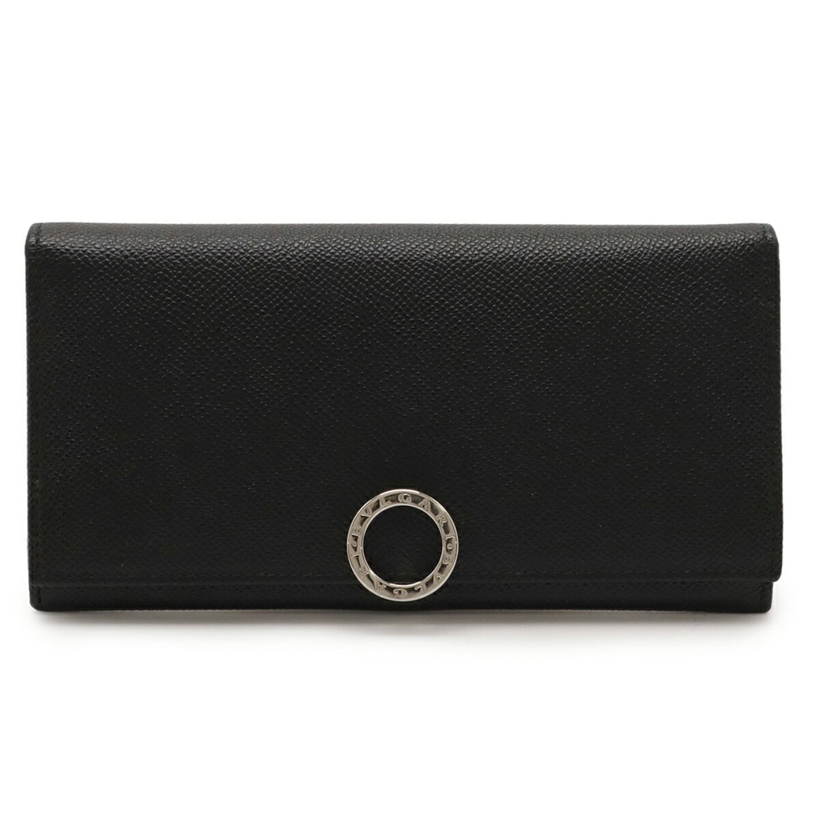 Bvlgari Long Wallet (Bi-Fold) Leather: Bvlgari Long Wallet (Bi-Fold) Leather Bvlgari Long Wallet (Bi-Fold) Leather - A stylish and functional accessory, this bi-fold wallet features high-quality leather construction with a classic design.