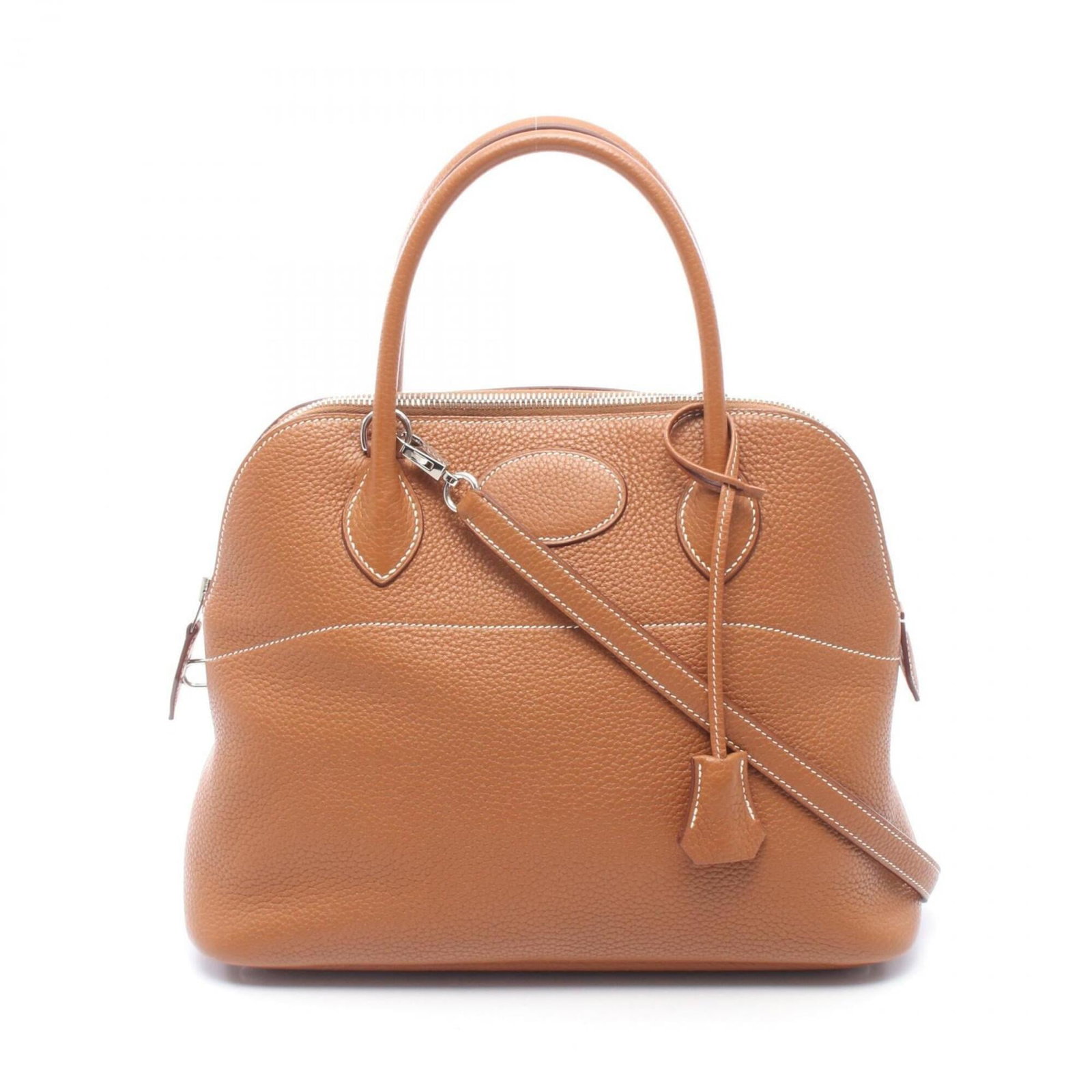 Clemence Leather Hermes Taurillon Handbag (1 of 10)
