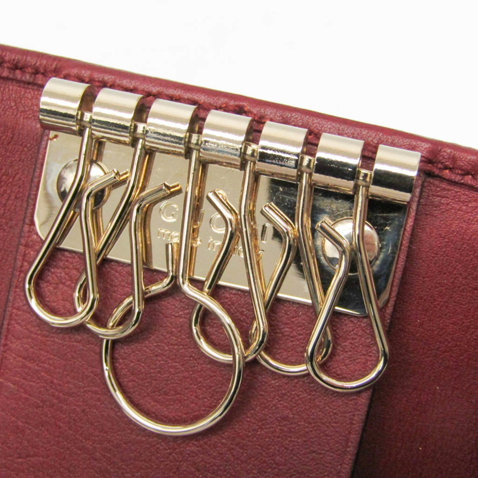 Keycase leather canvas Gucci - 9