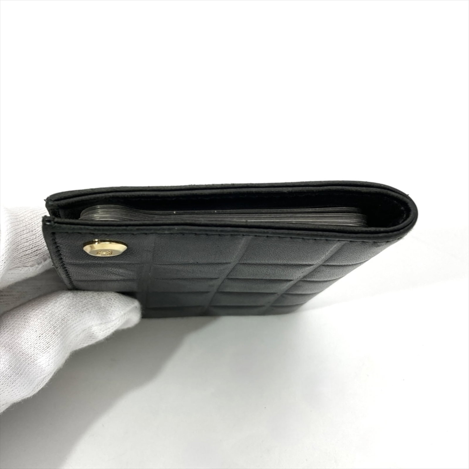 Case Leather Card Chanel - 3