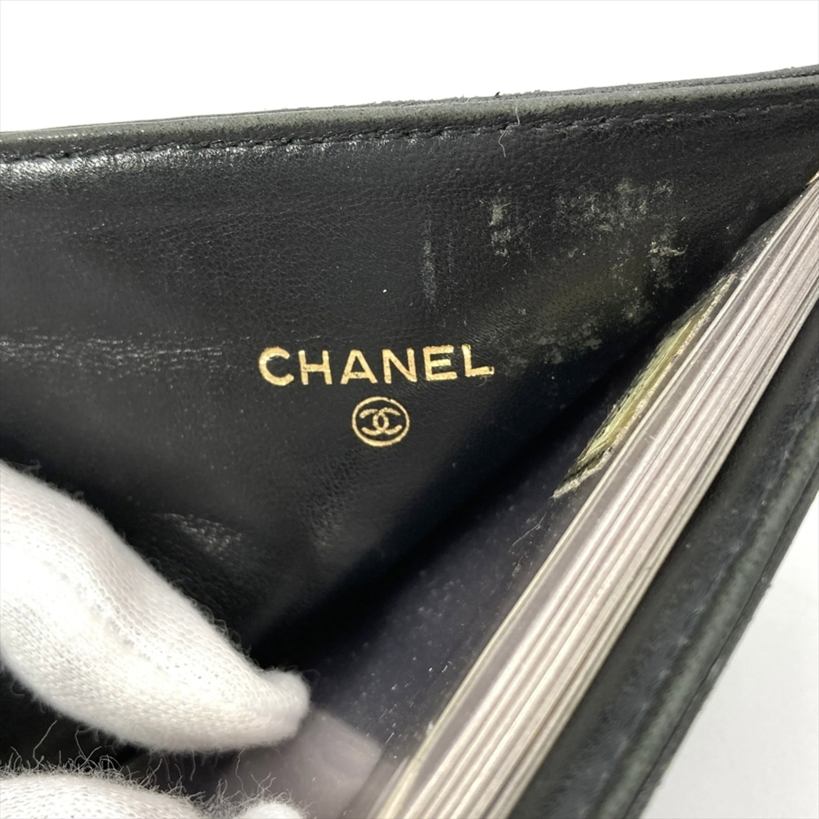 Case Leather Card Chanel - 7