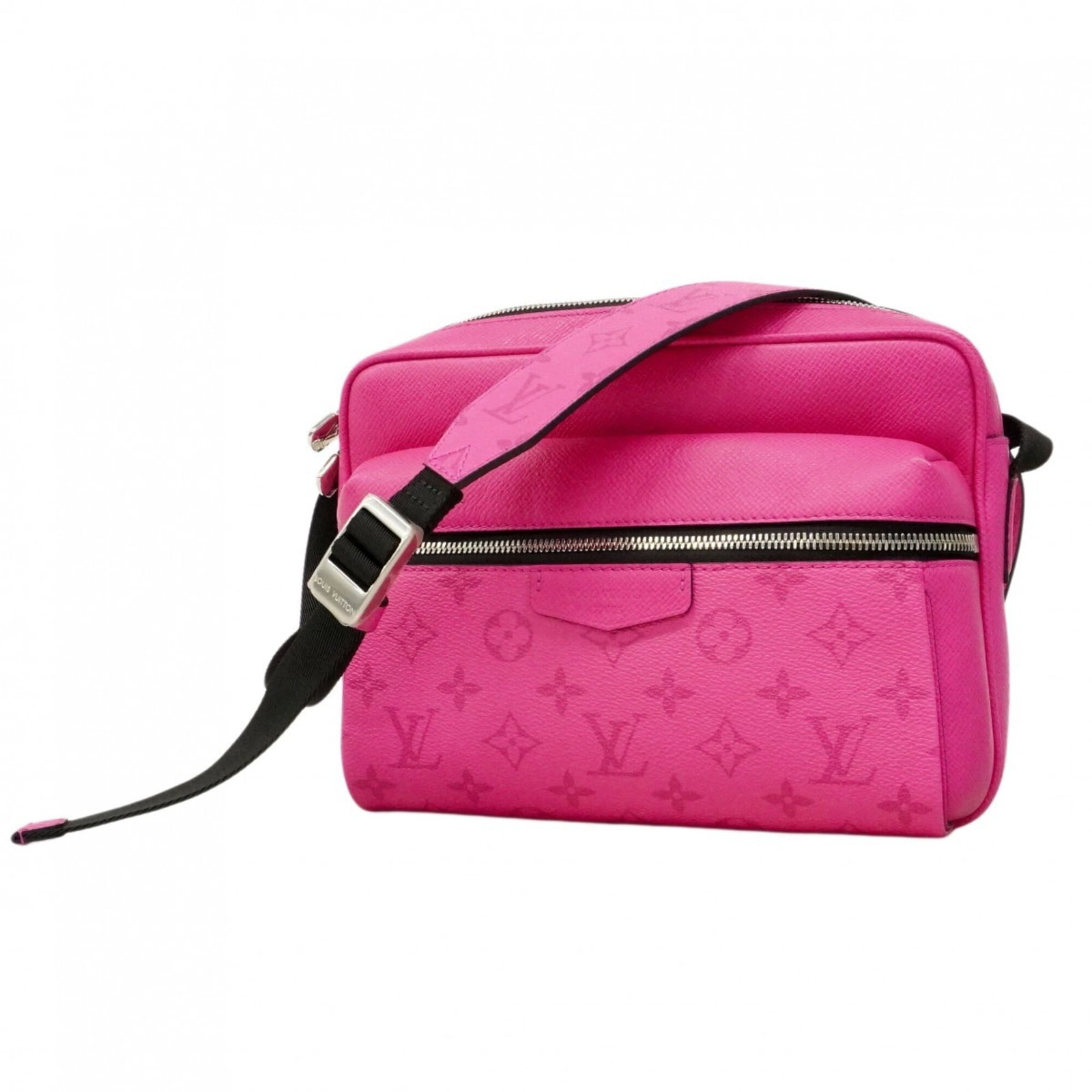 Shoulder Bag of Louis Vuitton: Shoulder Bag of Louis Vuitton Fuchsia Frenzy - A stylish shoulder bag from Louis Vuitton, featuring the iconic monogram pattern. With its durable design and classic shape, this used bag still exudes t