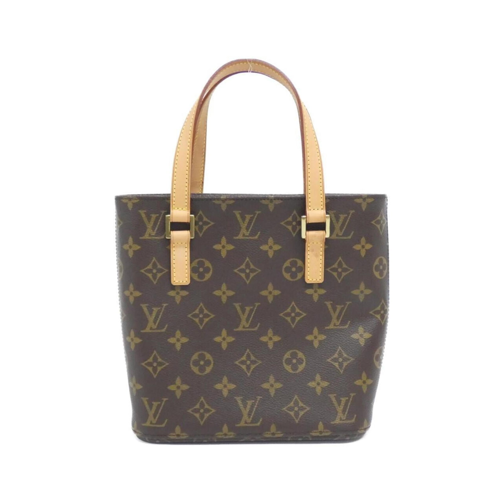 Canvas coated handbag Louis Vuitton: Canvas coated handbag Louis Vuitton Coated canvas and gold hardware make this Louis Vuitton handbag a stylish accessory. The marron color and classic design evoke a timeless elegance, while the slight