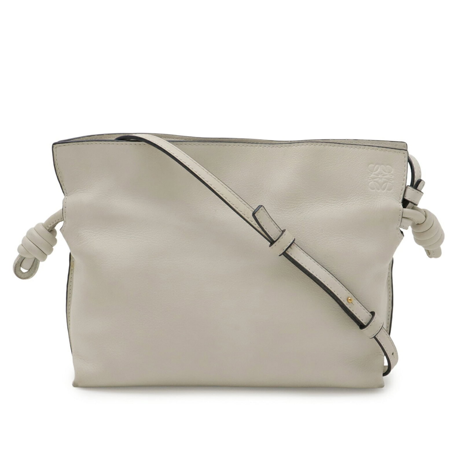 Loewe Nappa Leather Clutch Bag Pochette Shoulder Bag: Loewe Nappa Leather Clutch Bag Pochette Shoulder Bag The Loewe Nappa Leather Clutch Bag boasts a timeless design with clean lines, making it an elegant accessory for any occasion. Crafted from high-qu