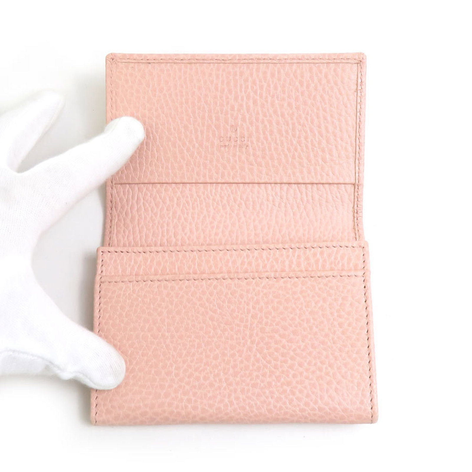 Case card leather gucci - 3
