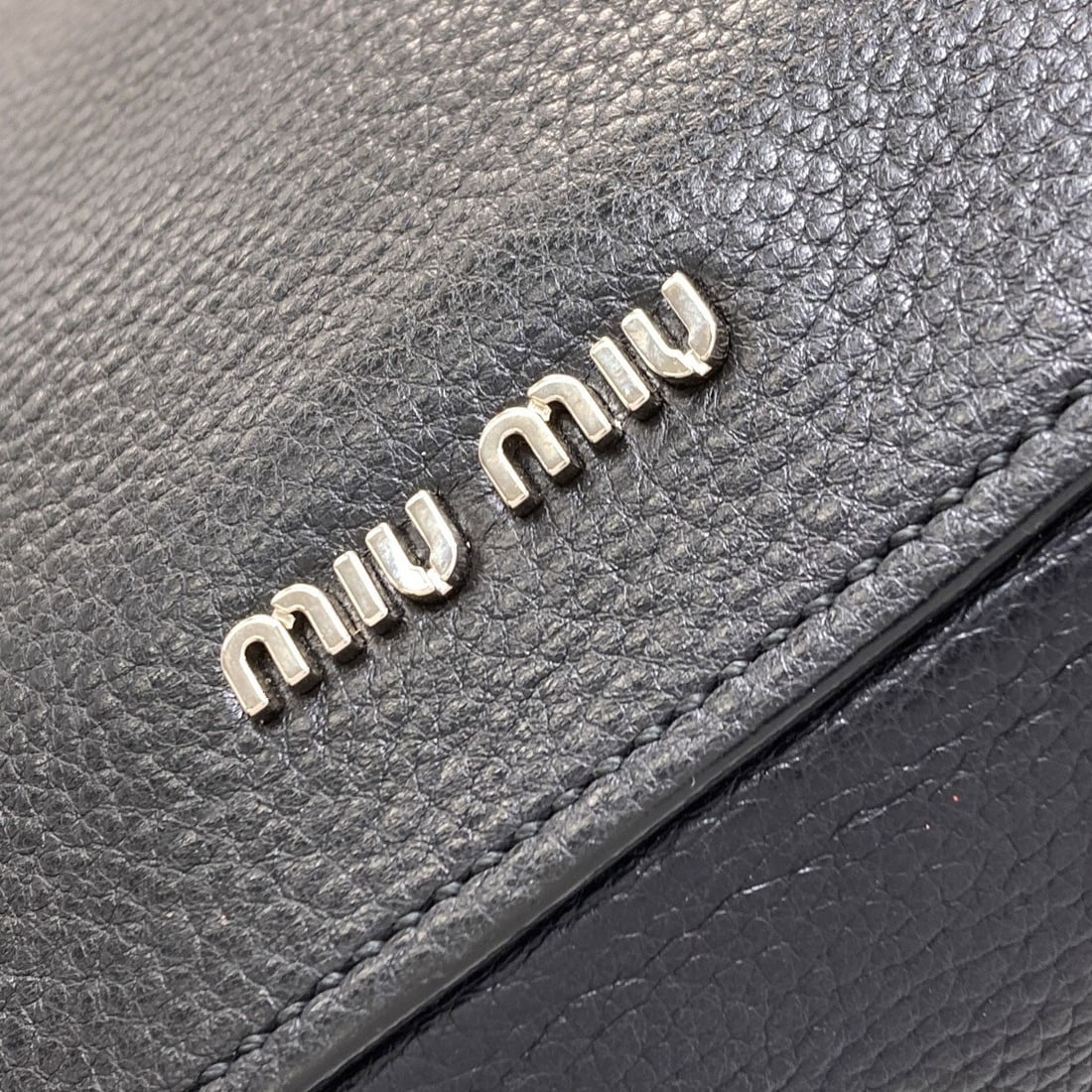 Long leather bag shoulder Miumiu - 13