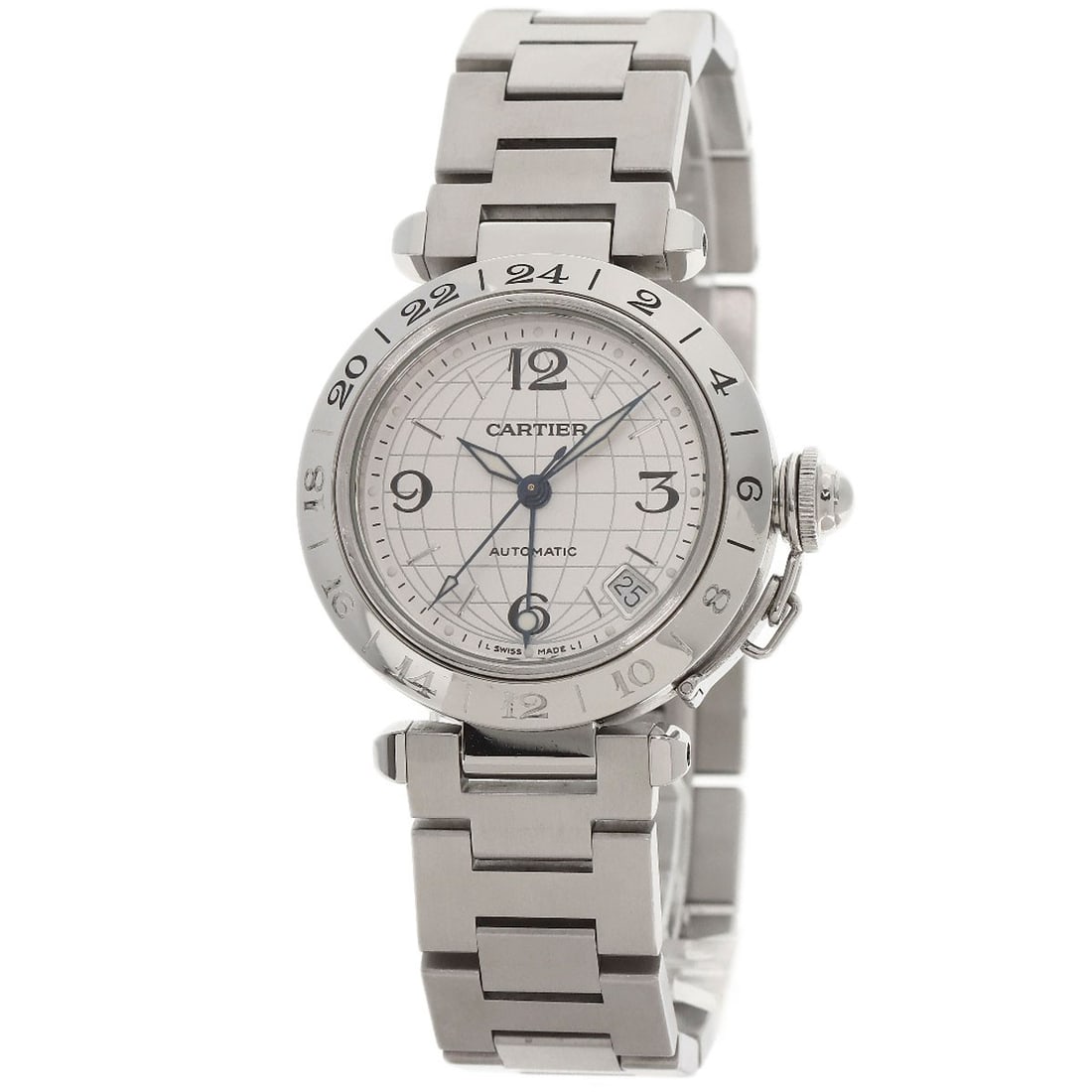 Cartier Pasha C Meridian Watches W31078M7 Stainless Steel/ Stainless Steel Boys (1 of 20)