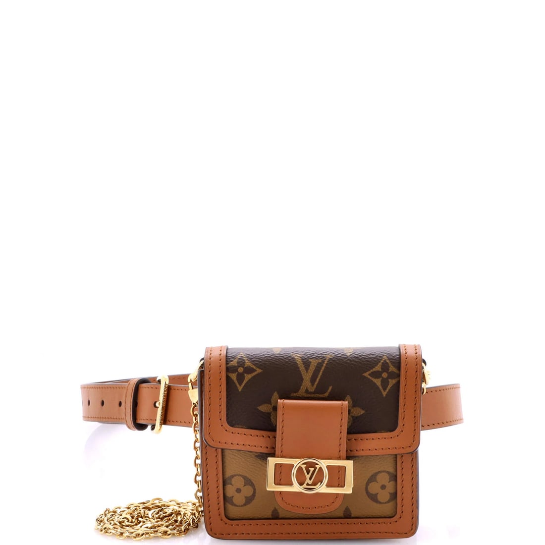 Louis Vuitton Dauphine Bumbag Reverse Monogram Canvas BB (1 of 6)