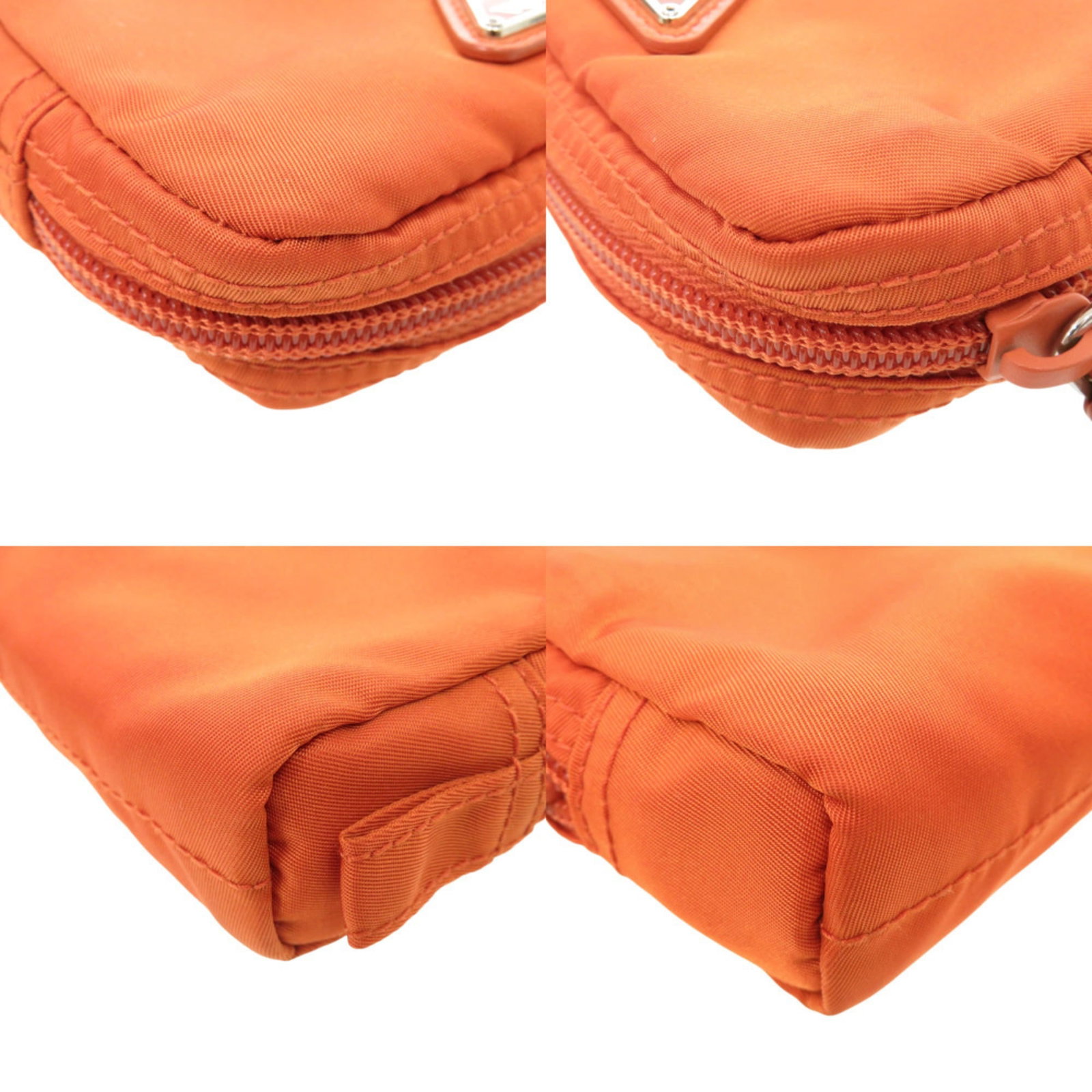 Pouch nylon handbag Prada - 4