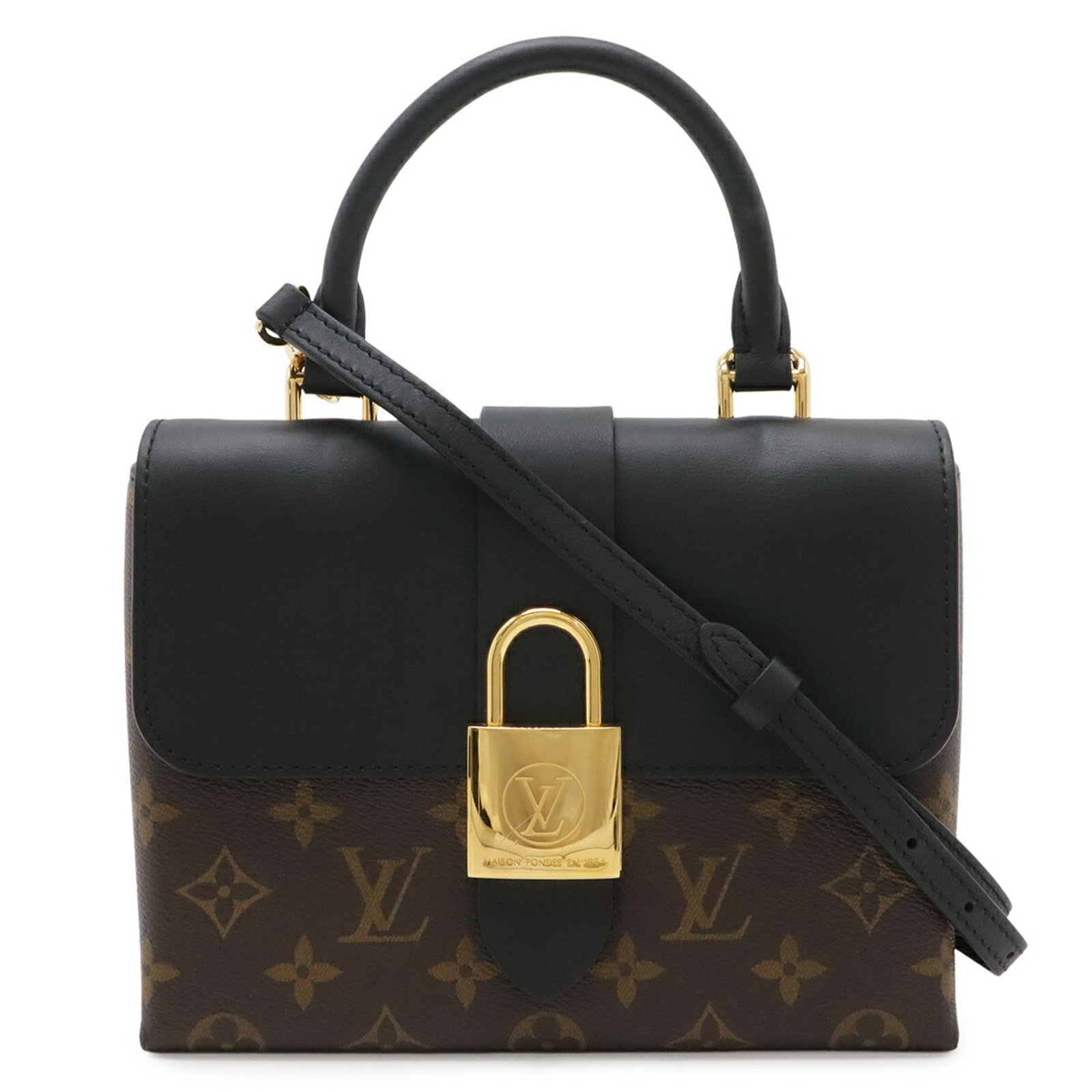 Canvas leather monogram bag shoulder handbag Louis Vuitton: Canvas leather monogram bag shoulder handbag Louis Vuitton Canvas leather monogram bag shoulder handbag from Louis Vuitton, featuring the iconic monogram pattern and durable canvas and leather constru