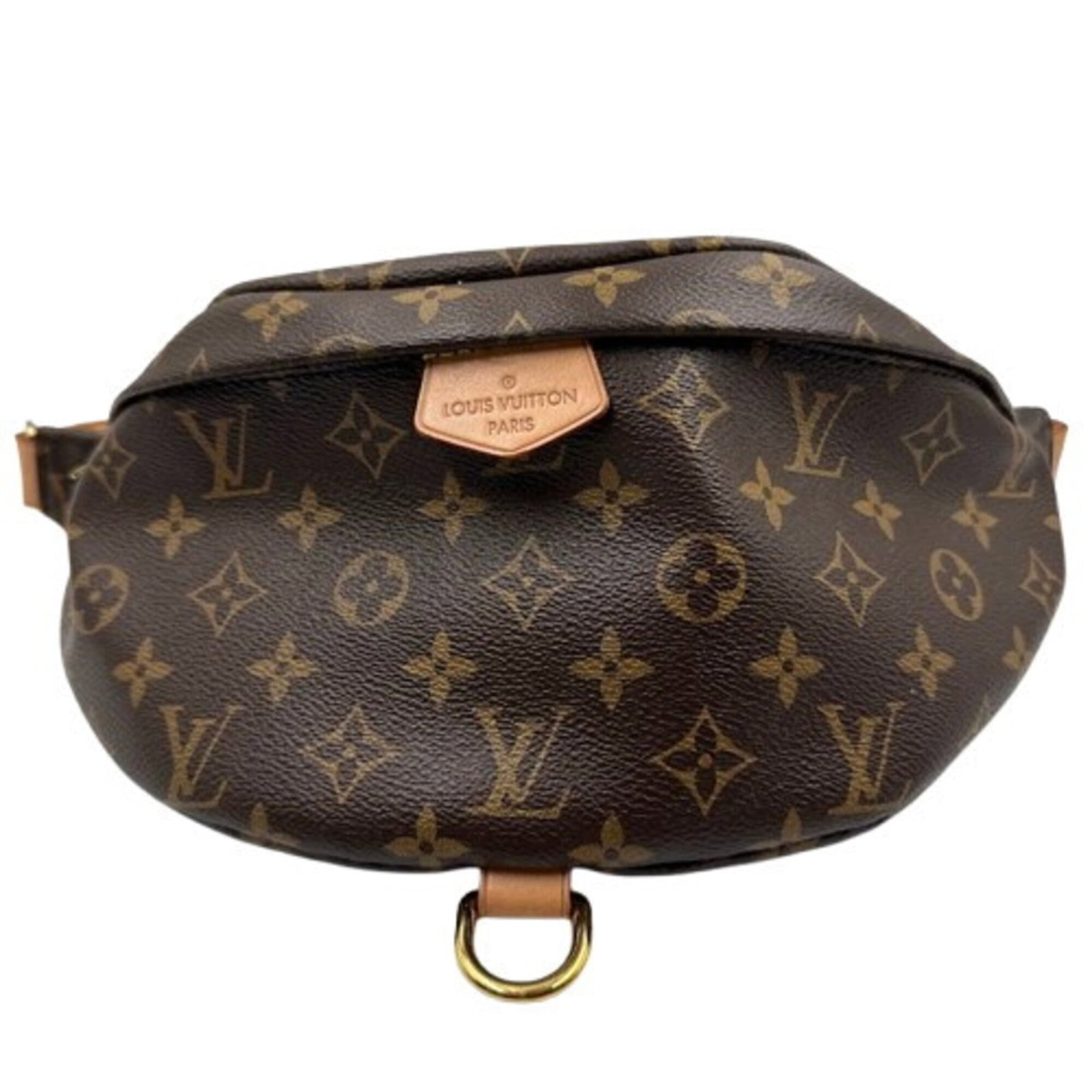Louis Vuitton Fanny Pack Sling Bag Pvc: Louis Vuitton Fanny Pack Sling Bag Pvc Used Louis Vuitton Fanny Pack Sling Bag in Brown Pvc, measuring 15cm x 37cm x 13cm. This bag features a classic design with a few traces of usage, some scratches