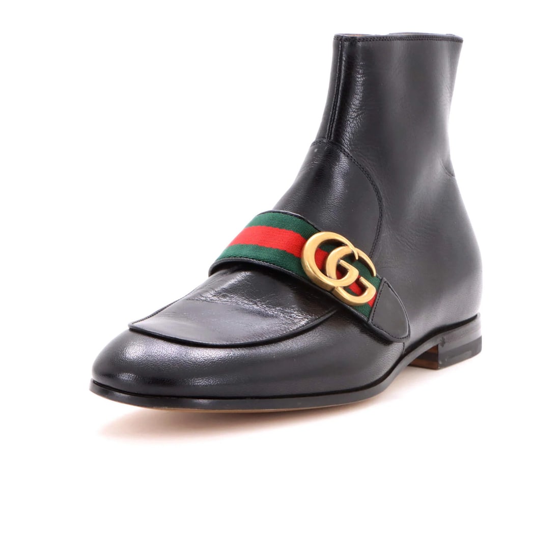 Men's GG Boots Leather Donnie Gucci (1 of 6)