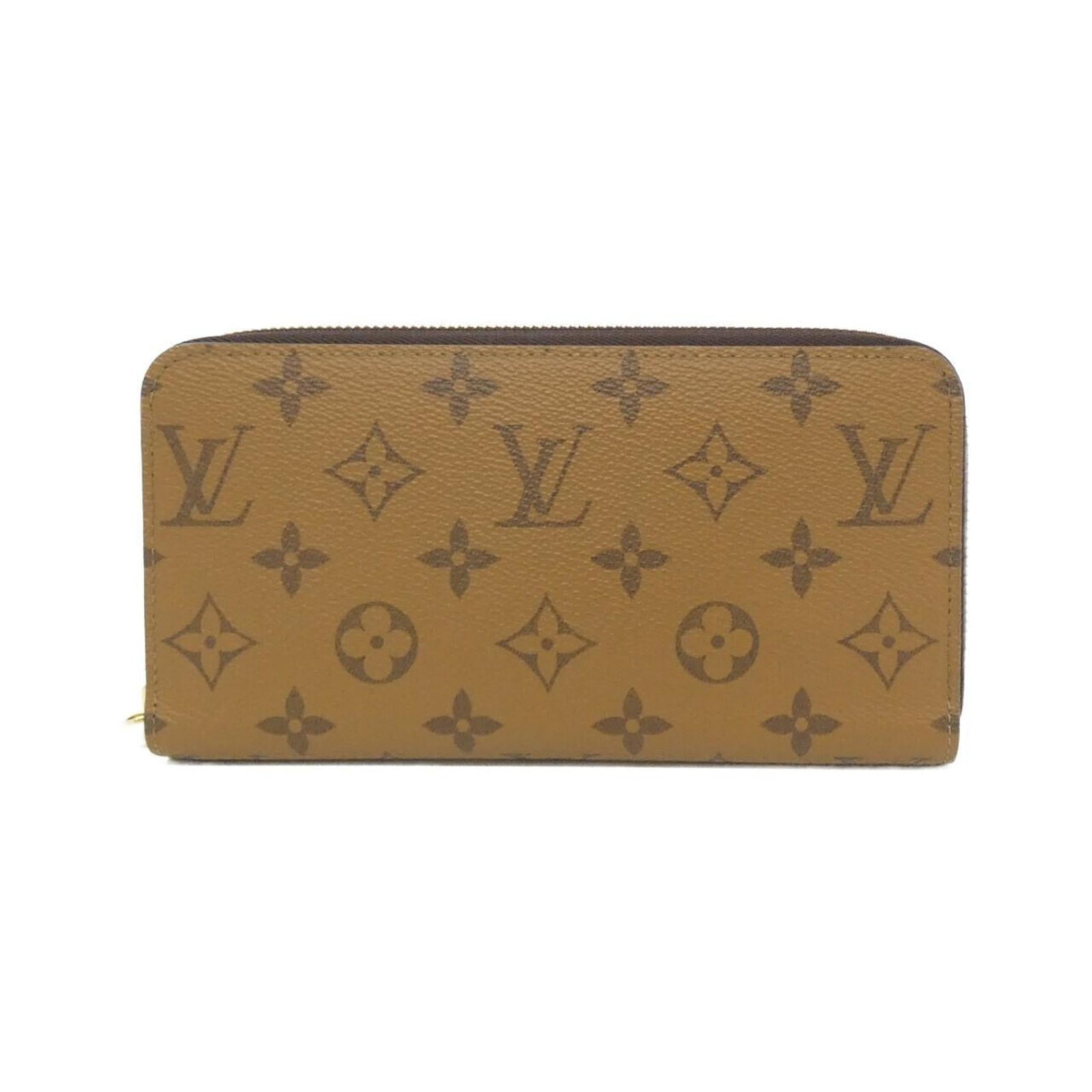 Louis Vuitton Long Wallet (Bi-Fold) Coated Canvas: Louis Vuitton Long Wallet (Bi-Fold) Coated Canvas Coated Canvas, the iconic material of Louis Vuitton's Long Wallet (Bi-Fold), provides durability and style. This used item features a Marron color