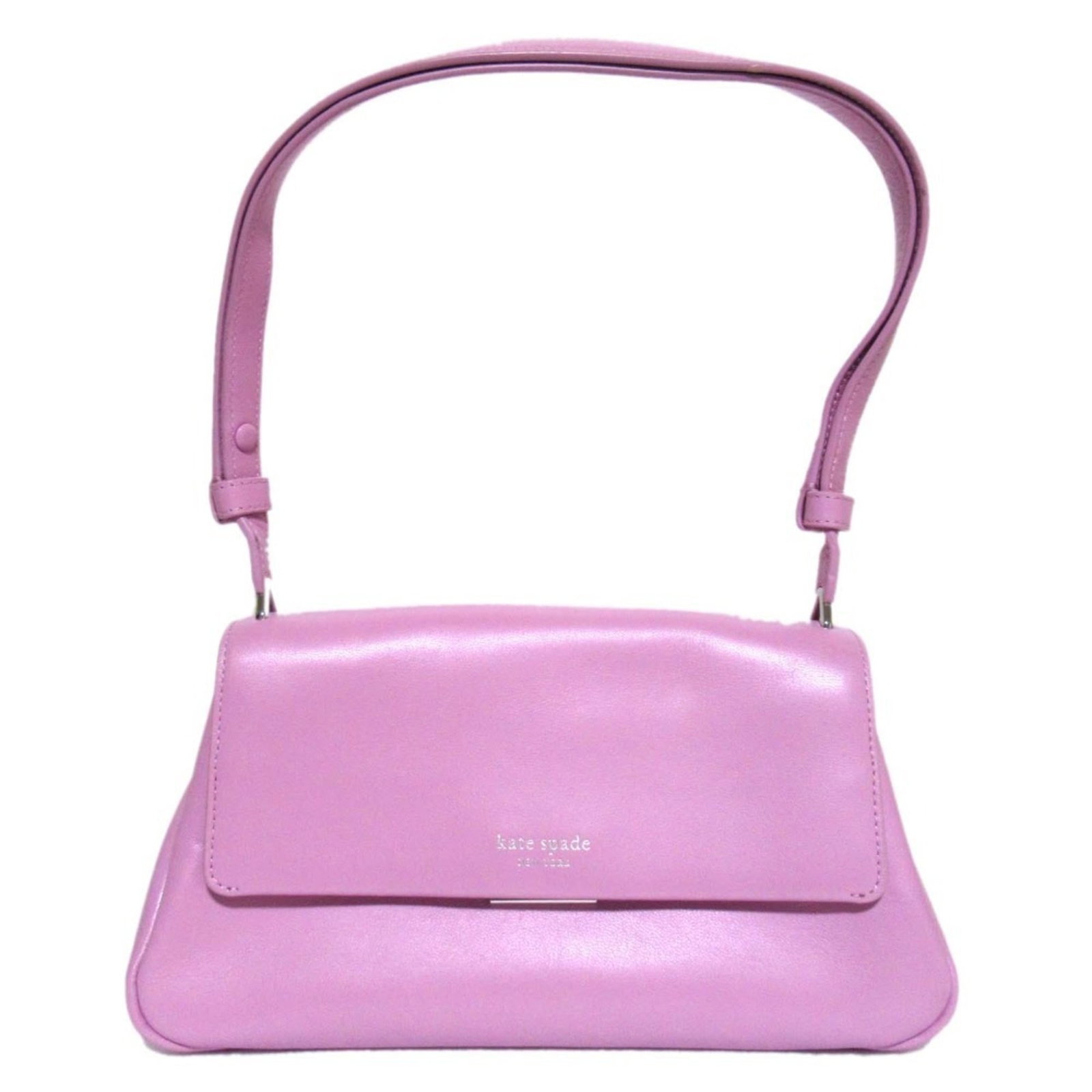 Kate Spade Shoulder Bag: Kate Spade Shoulder Bag Pink Kate Spade Shoulder Bag, 15cm x 27cm x 10cm. This like-new shoulder bag boasts its signature style with a vibrant pink hue and clean lines. With hardly any signs of wear,