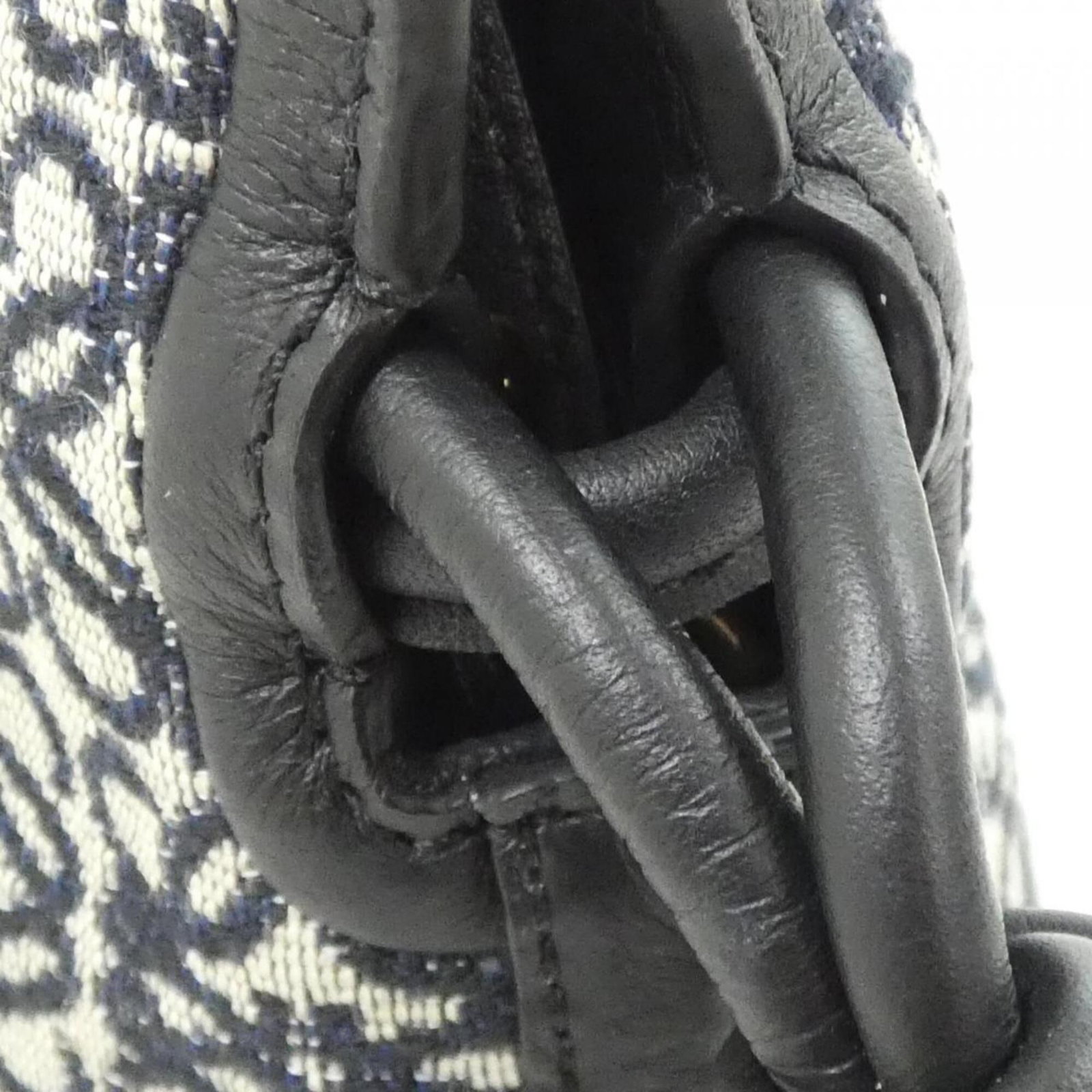 Canvas Handbag Leather - 5