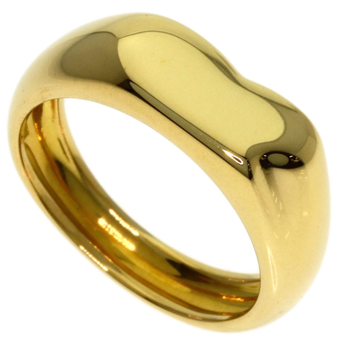 Tiffany&Co. Full Heart Ring K18 Yellow Gold (1 of 6)