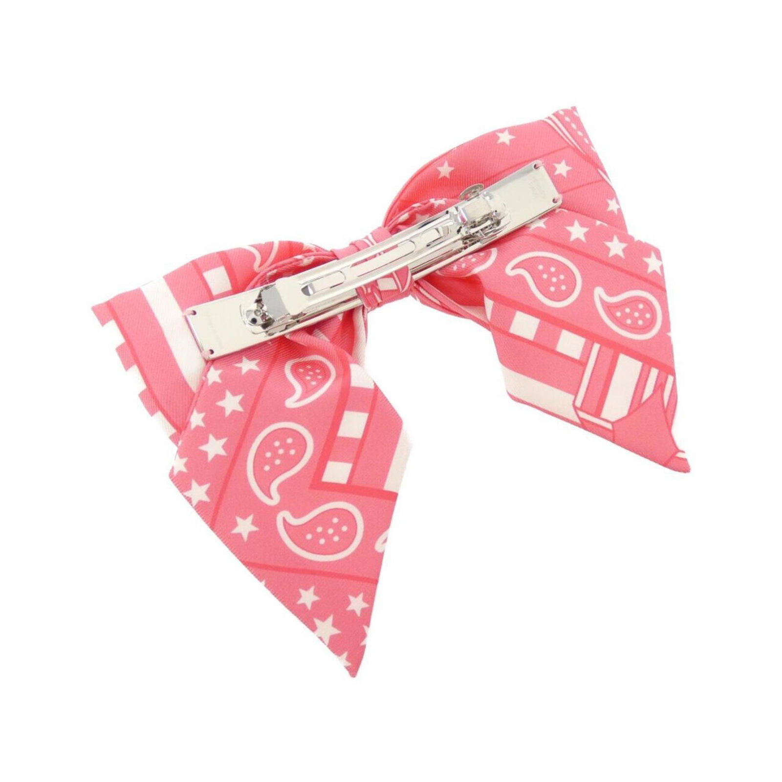 Silk Hermes Barrette - 2