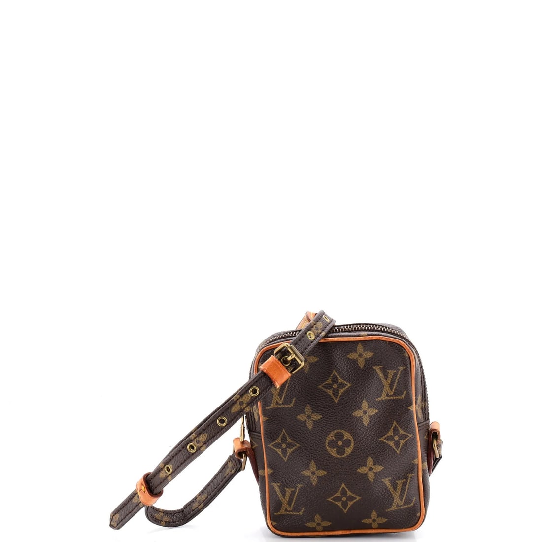 Louis Vuitton Monogram Canvas Mini Danube Handbag: Louis Vuitton Monogram Canvas Mini Danube Handbag The Louis Vuitton Monogram Canvas Mini Danube Handbag boasts a timeless design with its classic cross body style and iconic monogram canvas exterior. 
