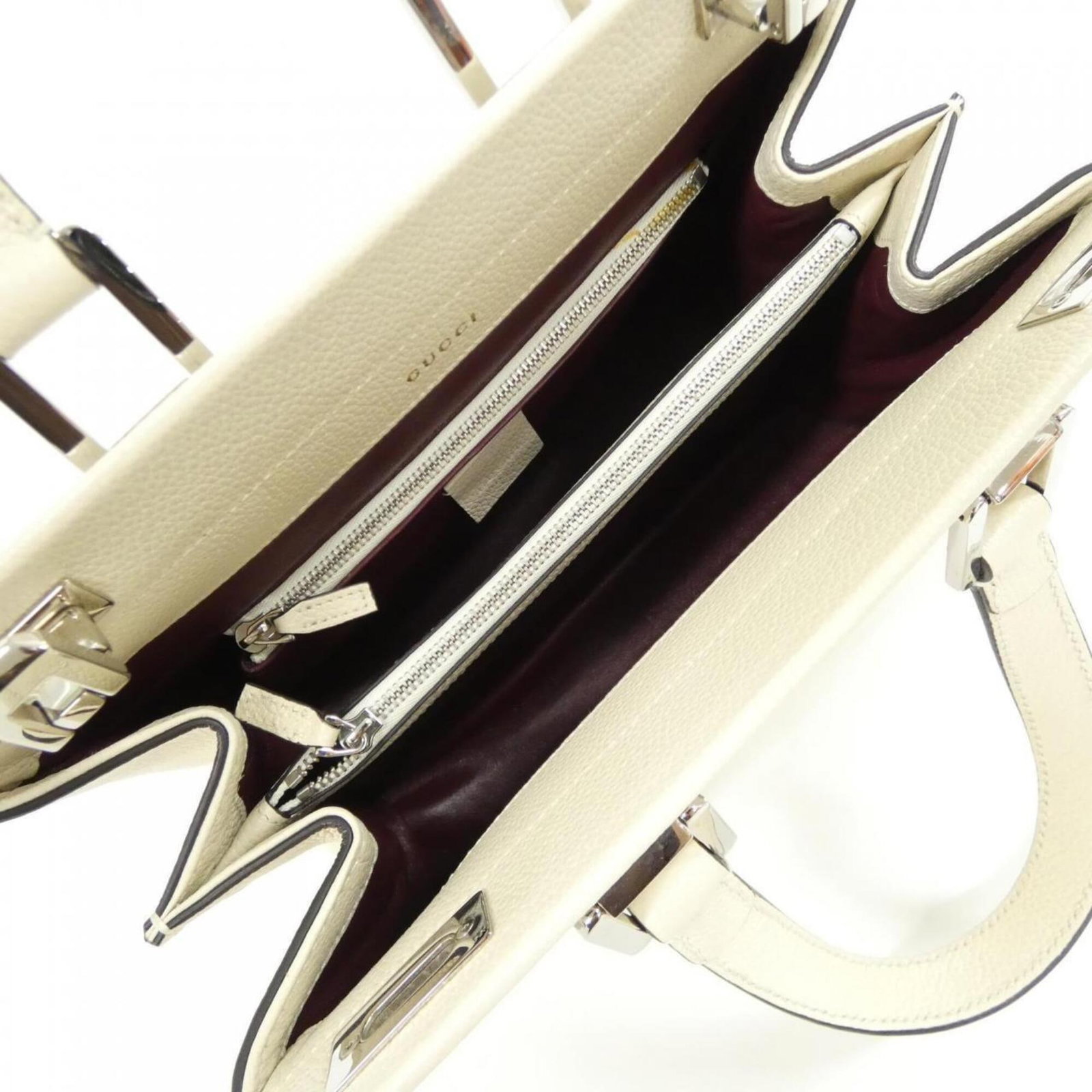 Handbag Leather Gucci - 9