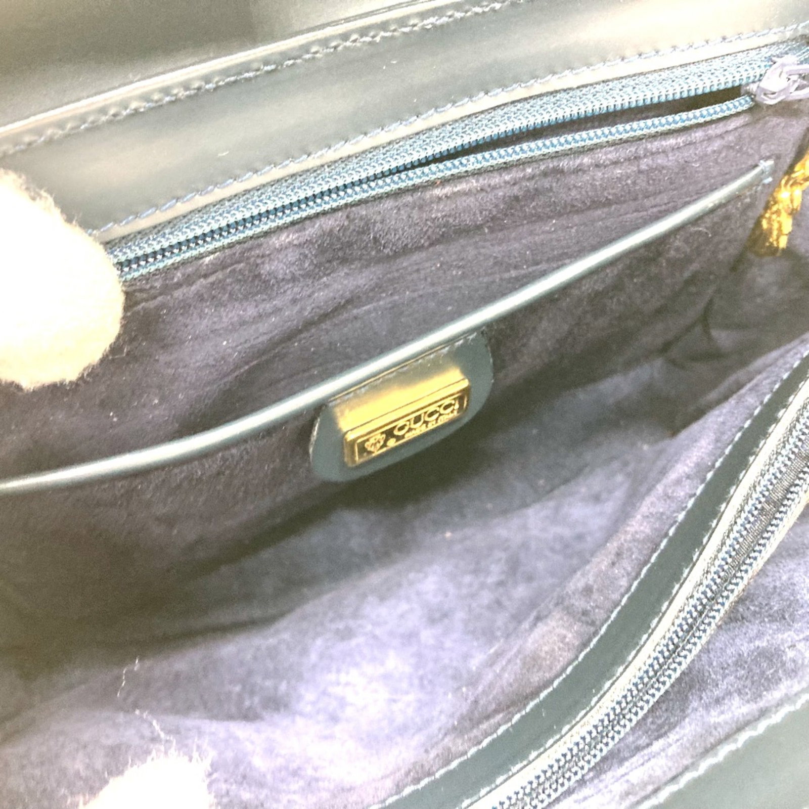 Handbag Leather Gucci - 12